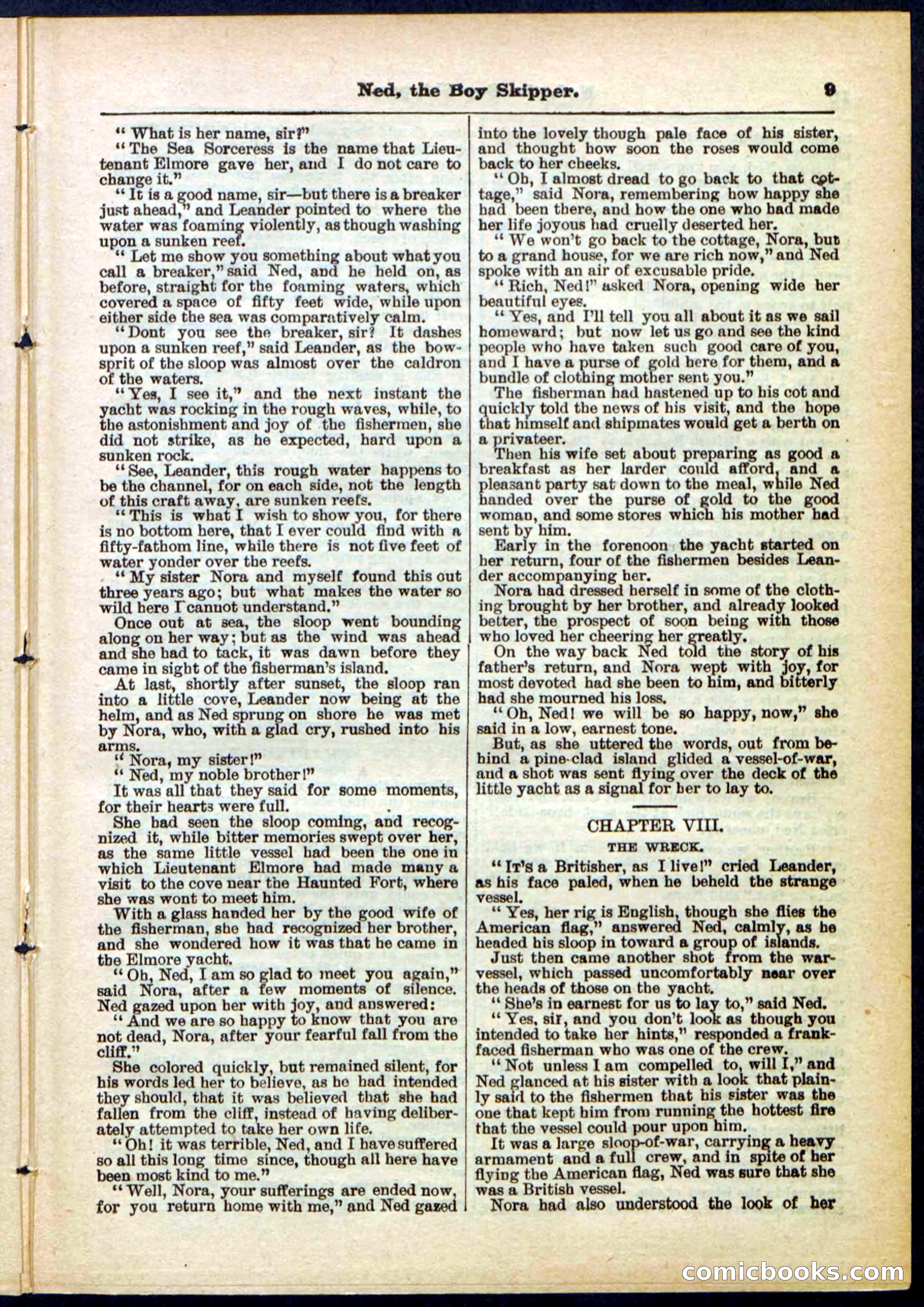 Beadle's Pocket Library No. 287 — page 9 of 32
