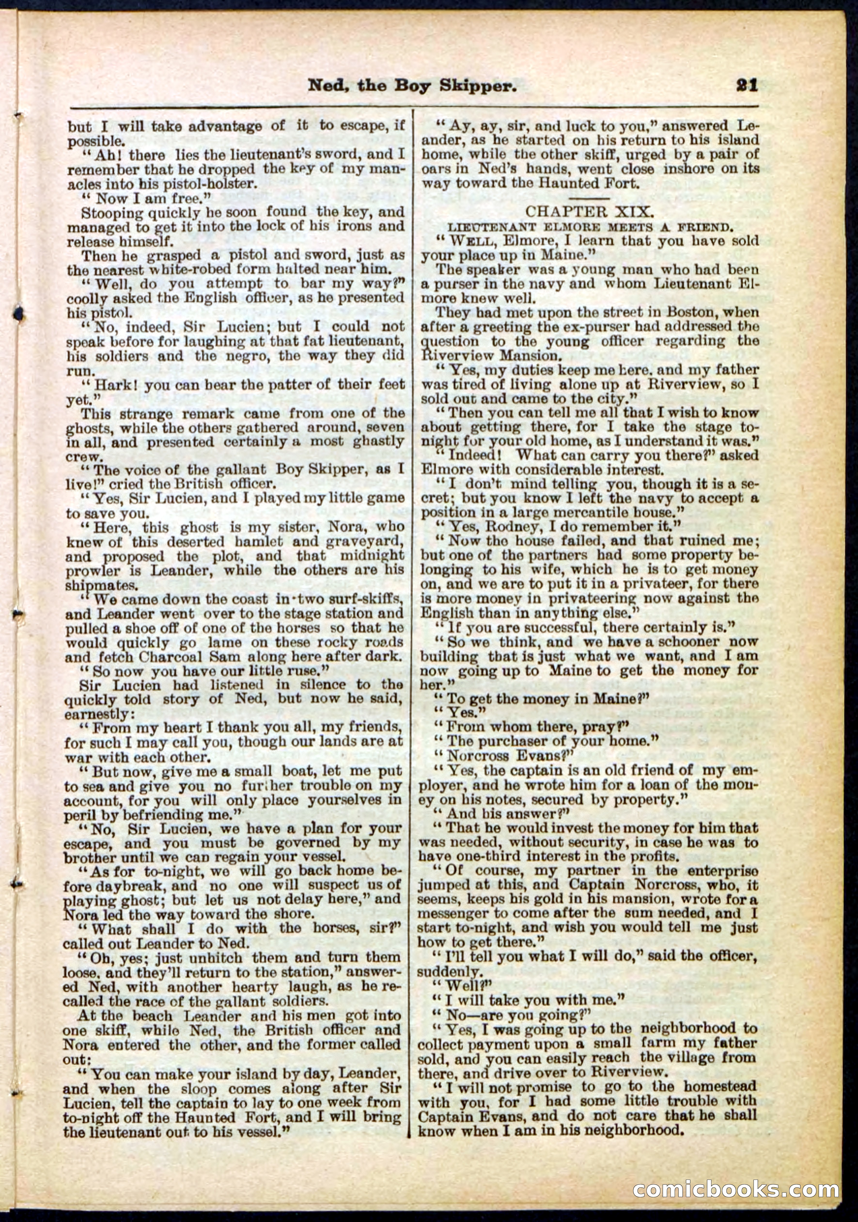 Beadle's Pocket Library No. 287 — page 21 of 32