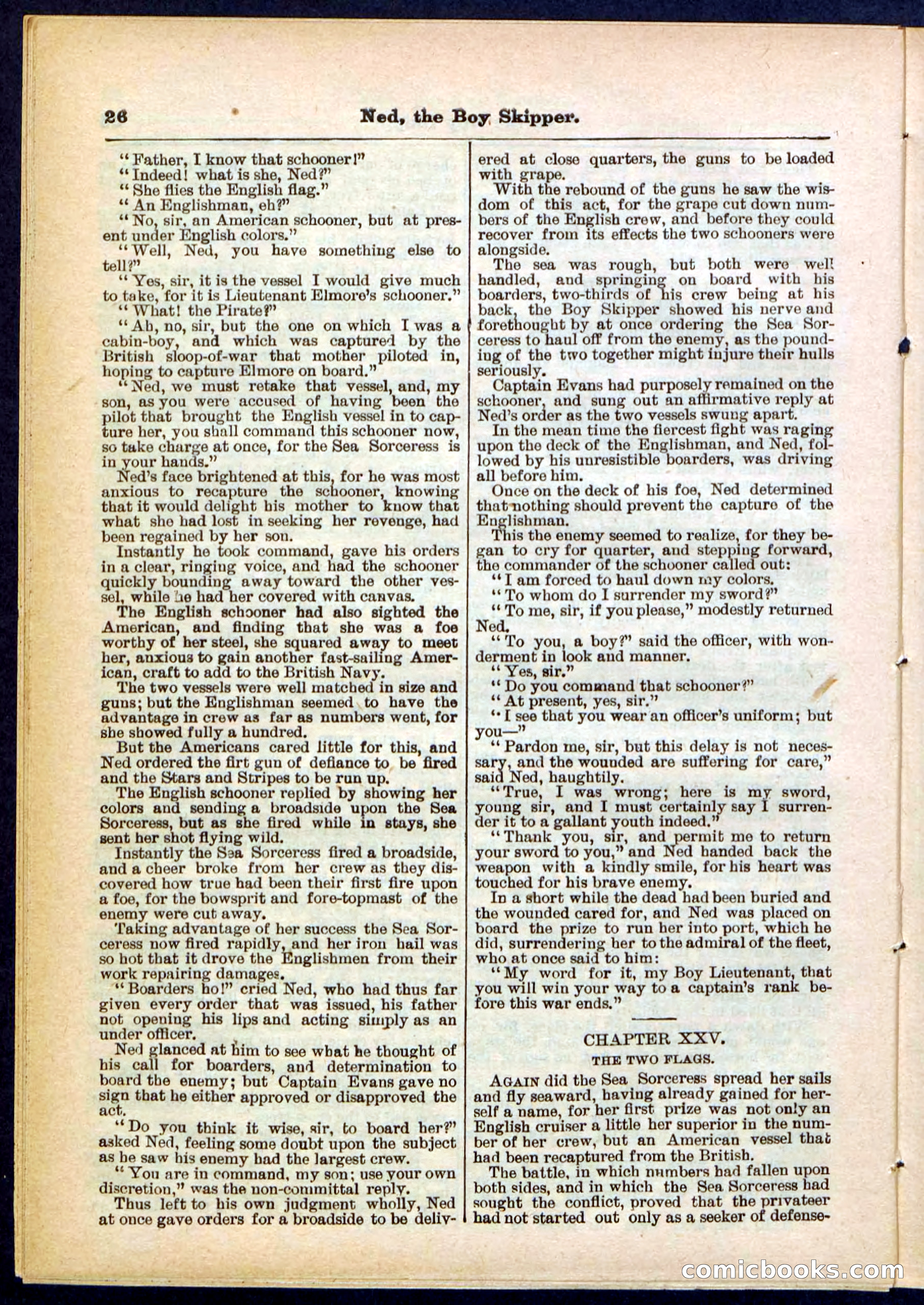 Beadle's Pocket Library No. 287 — page 26 of 32