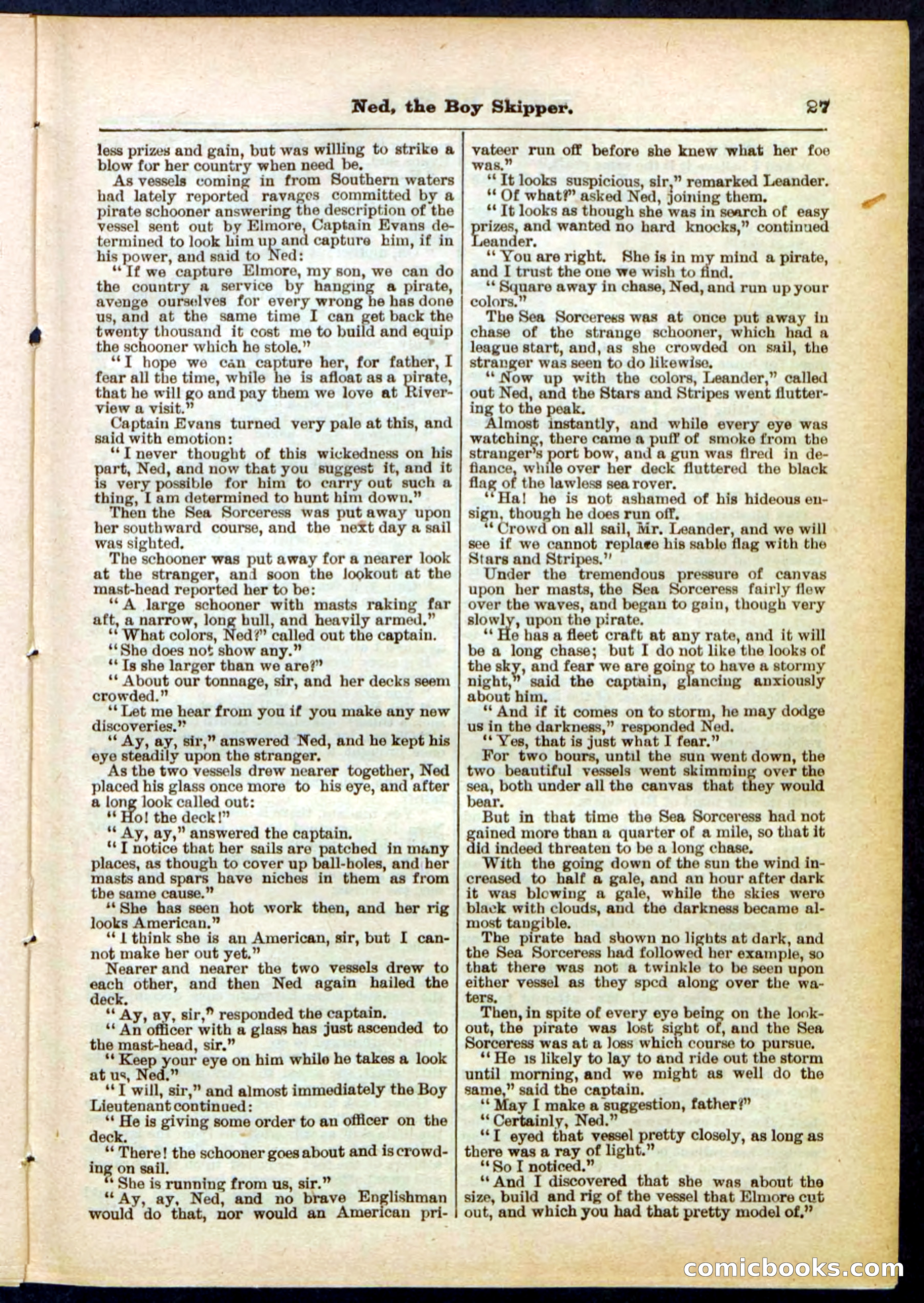 Beadle's Pocket Library No. 287 — page 27 of 32