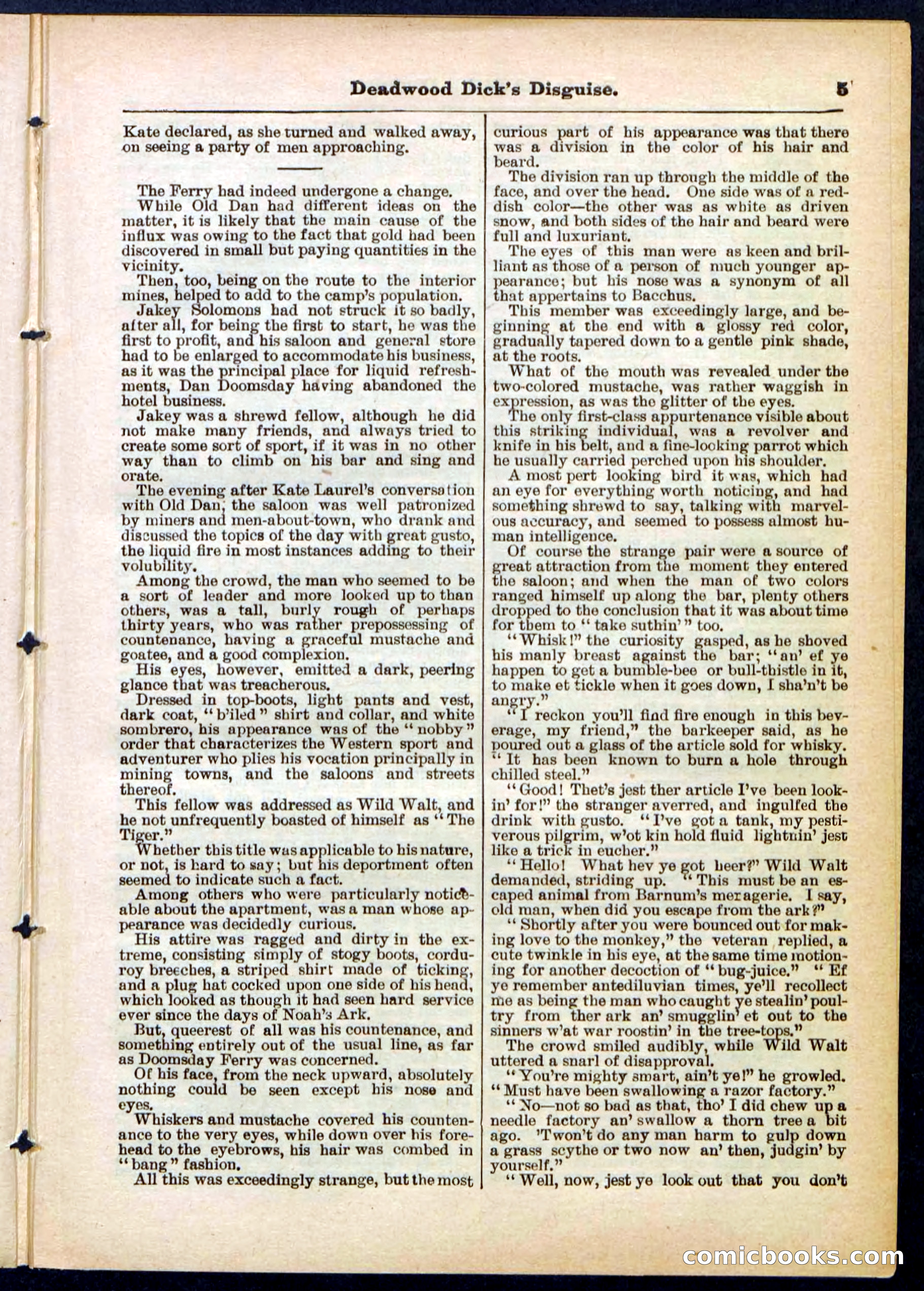 Beadle's Pocket Library No. 288 — page 5 of 32