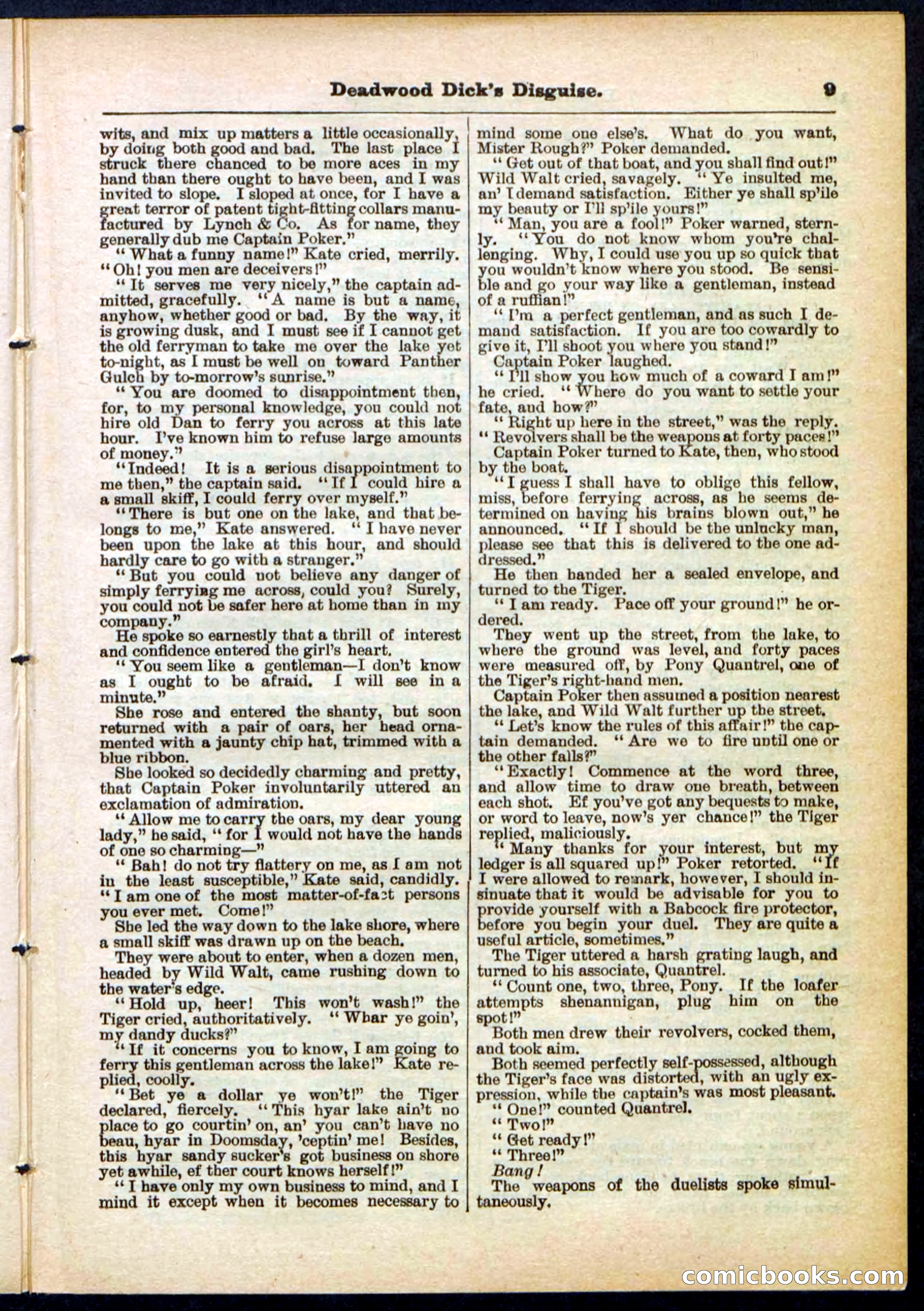 Beadle's Pocket Library No. 288 — page 9 of 32