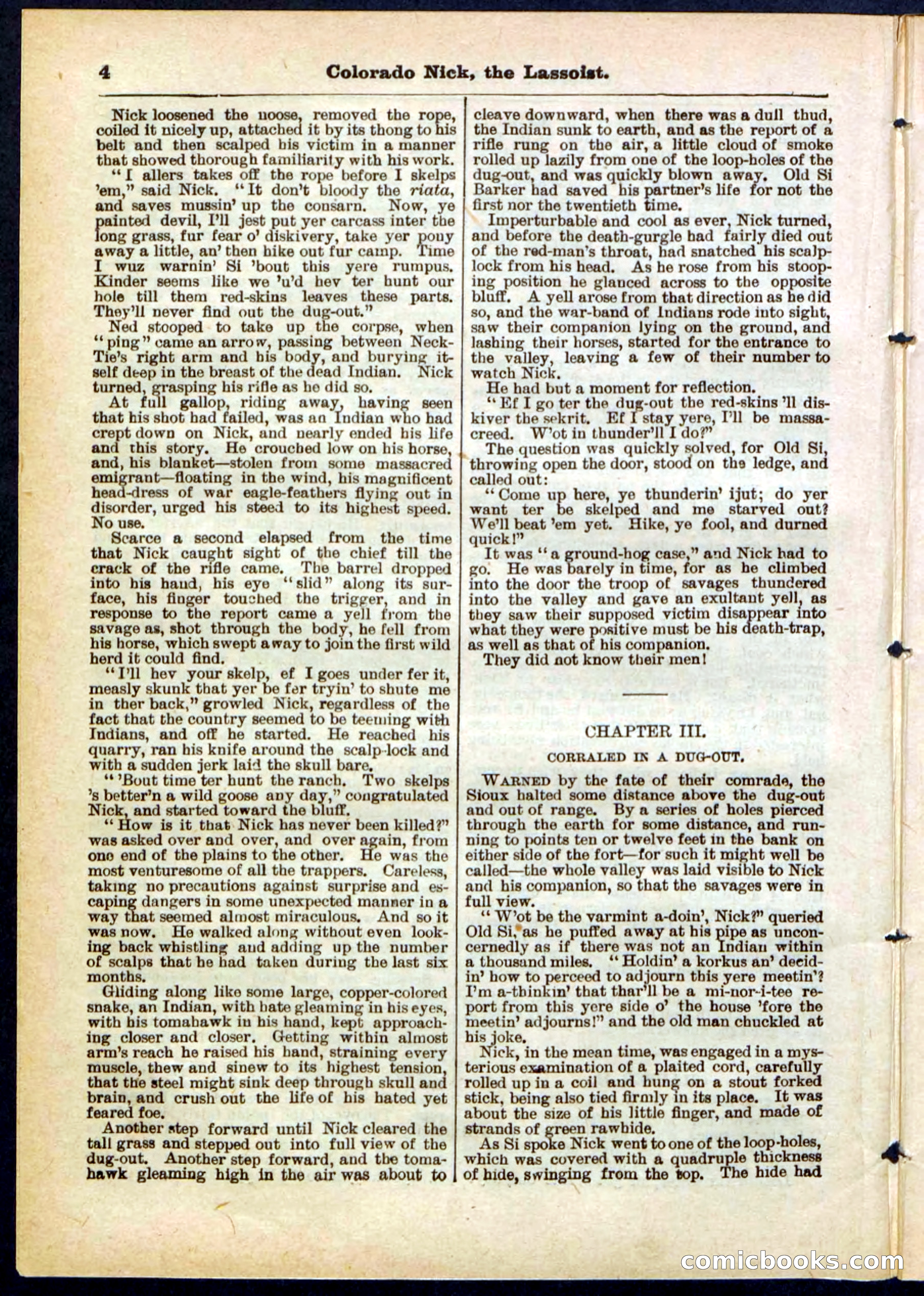 Beadle's Pocket Library No. 289 — page 4 of 32