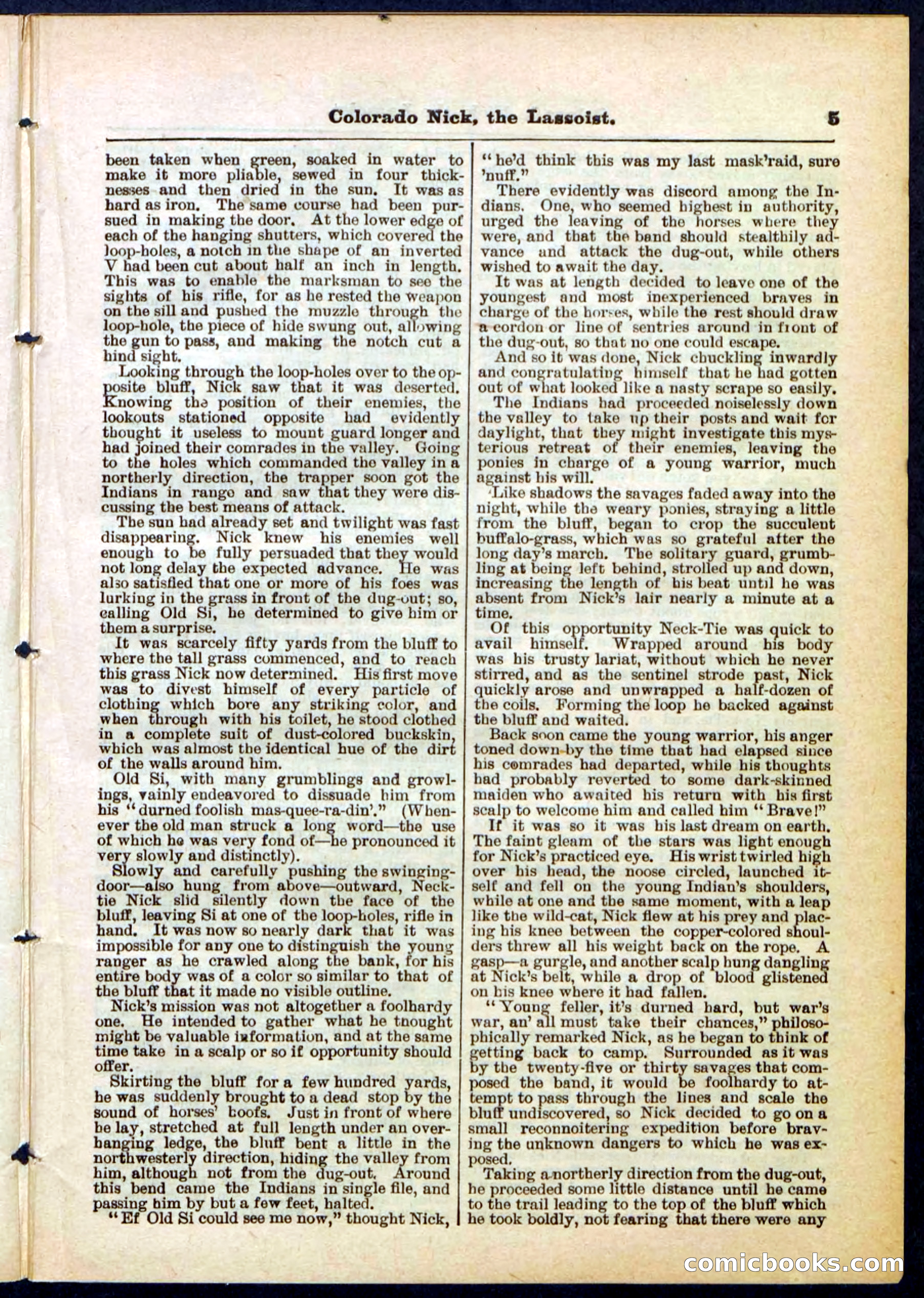 Beadle's Pocket Library No. 289 — page 5 of 32