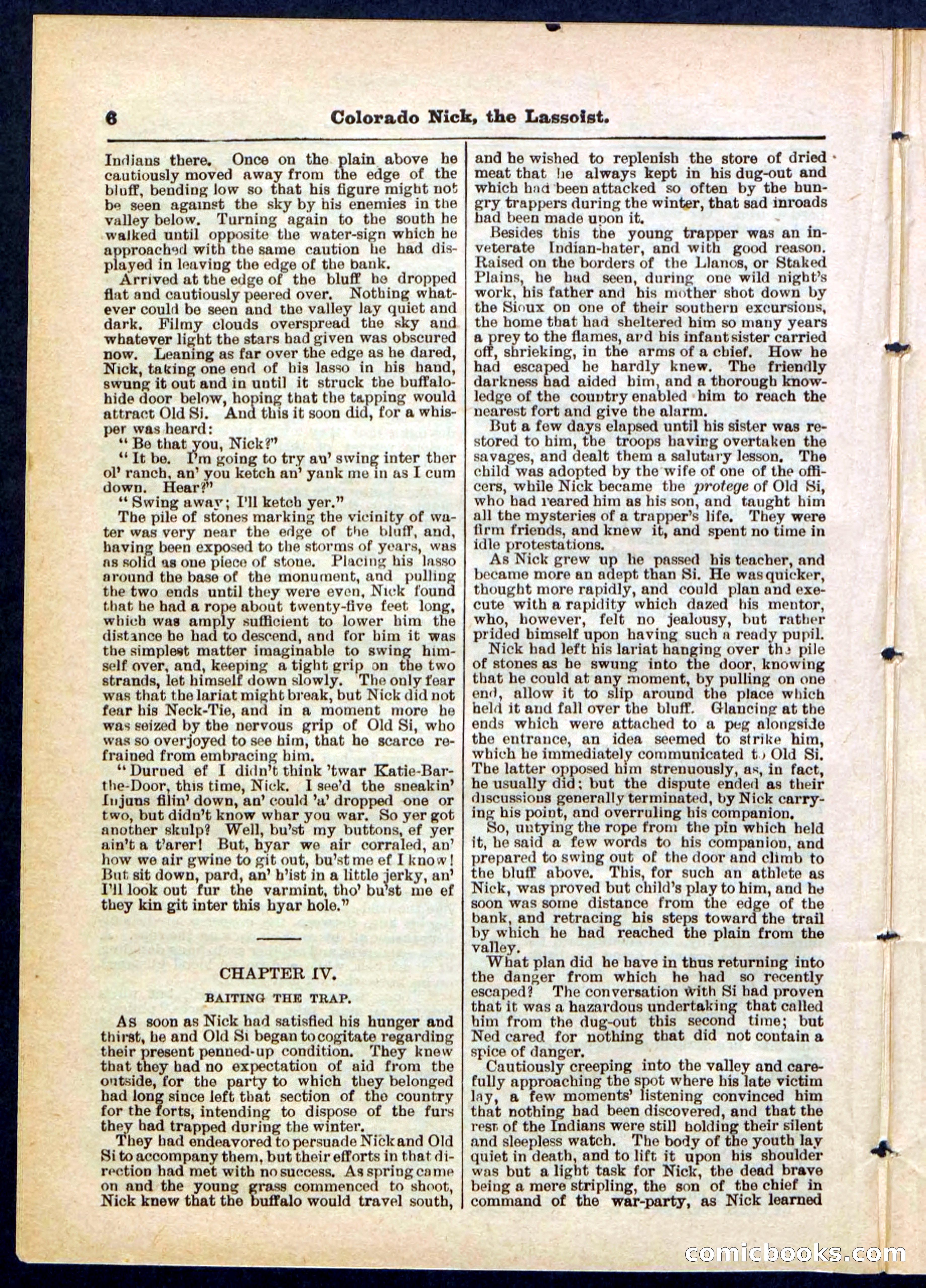 Beadle's Pocket Library No. 289 — page 6 of 32