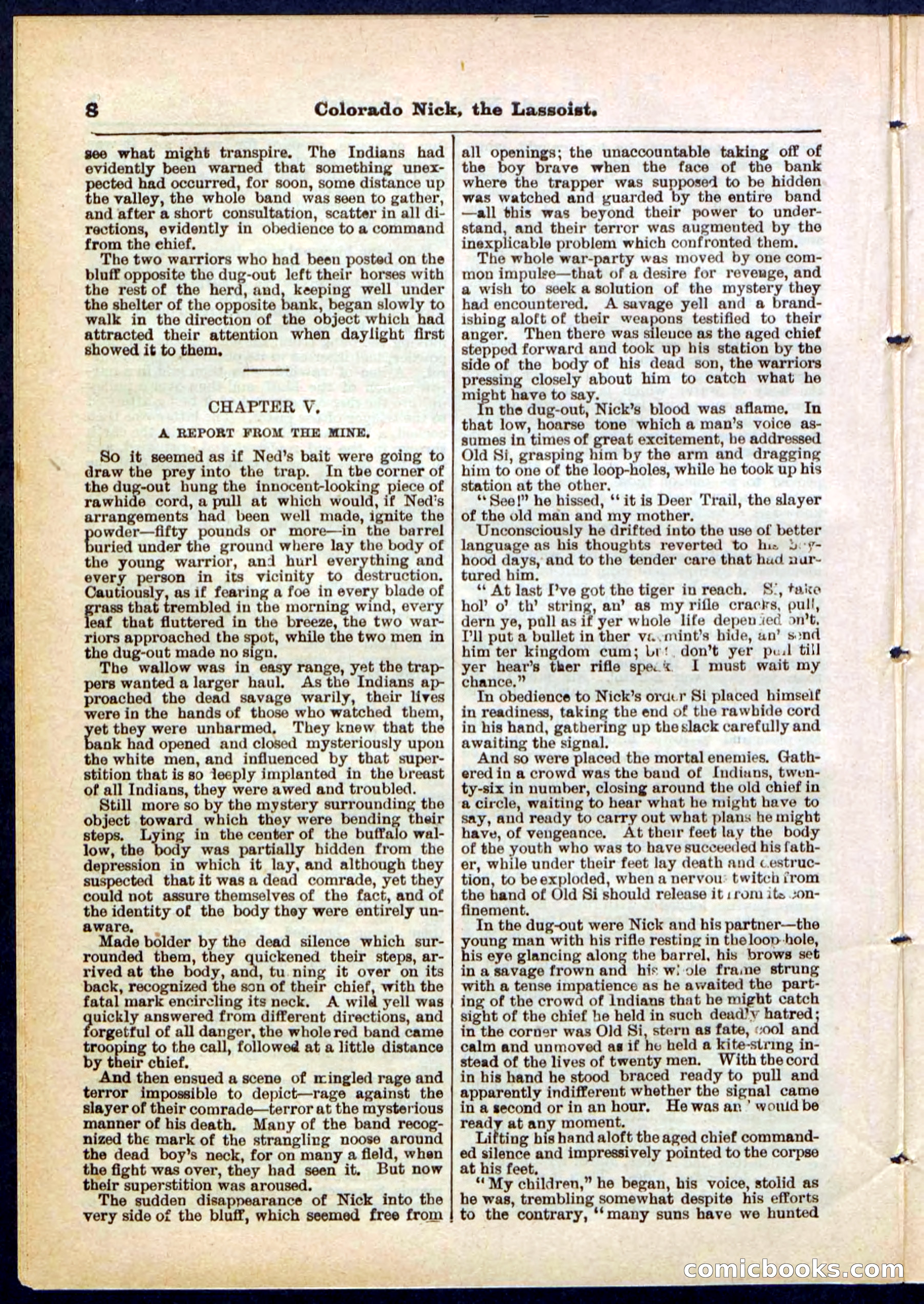 Beadle's Pocket Library No. 289 — page 8 of 32