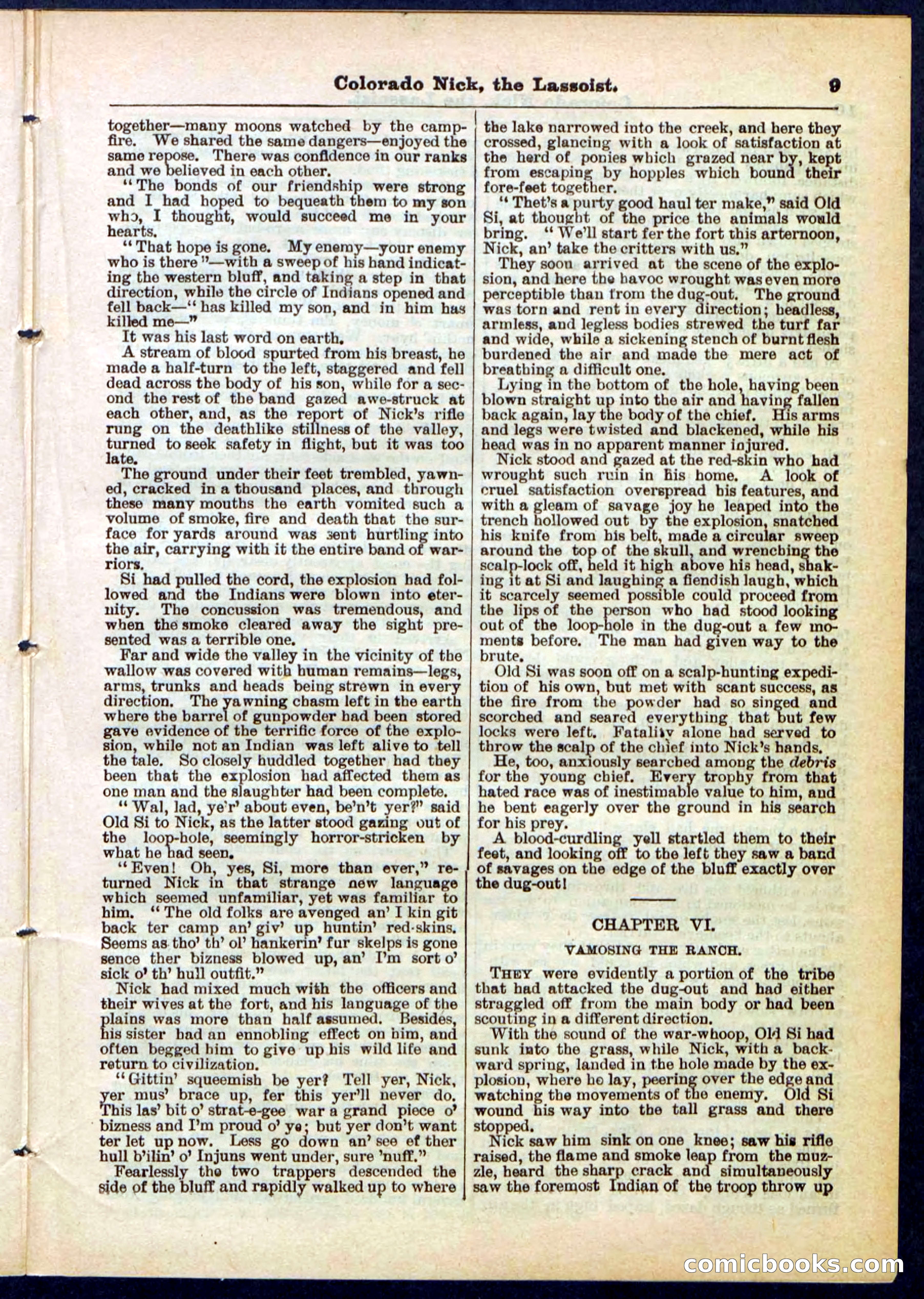 Beadle's Pocket Library No. 289 — page 9 of 32