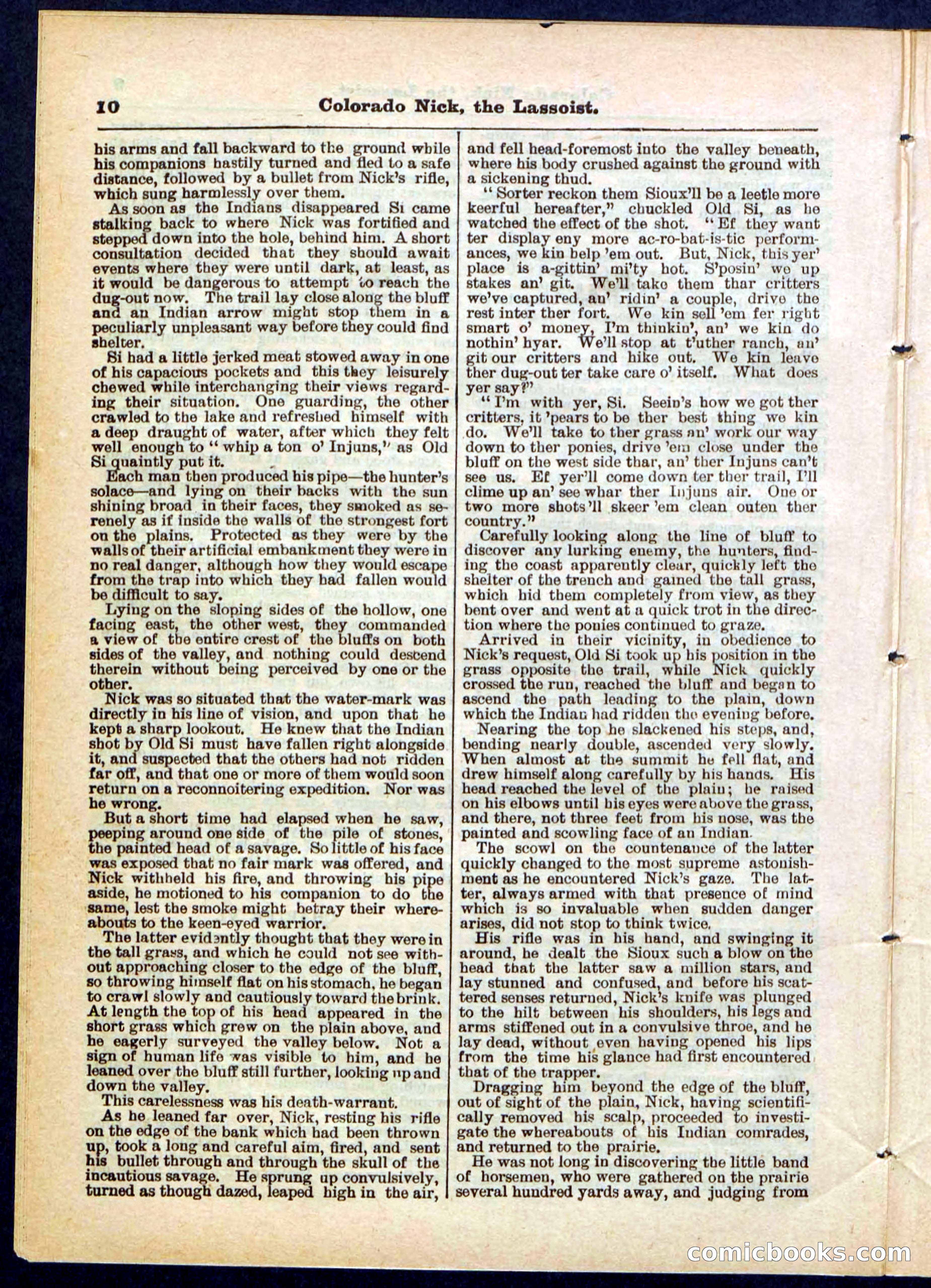 Beadle's Pocket Library No. 289 — page 10 of 32