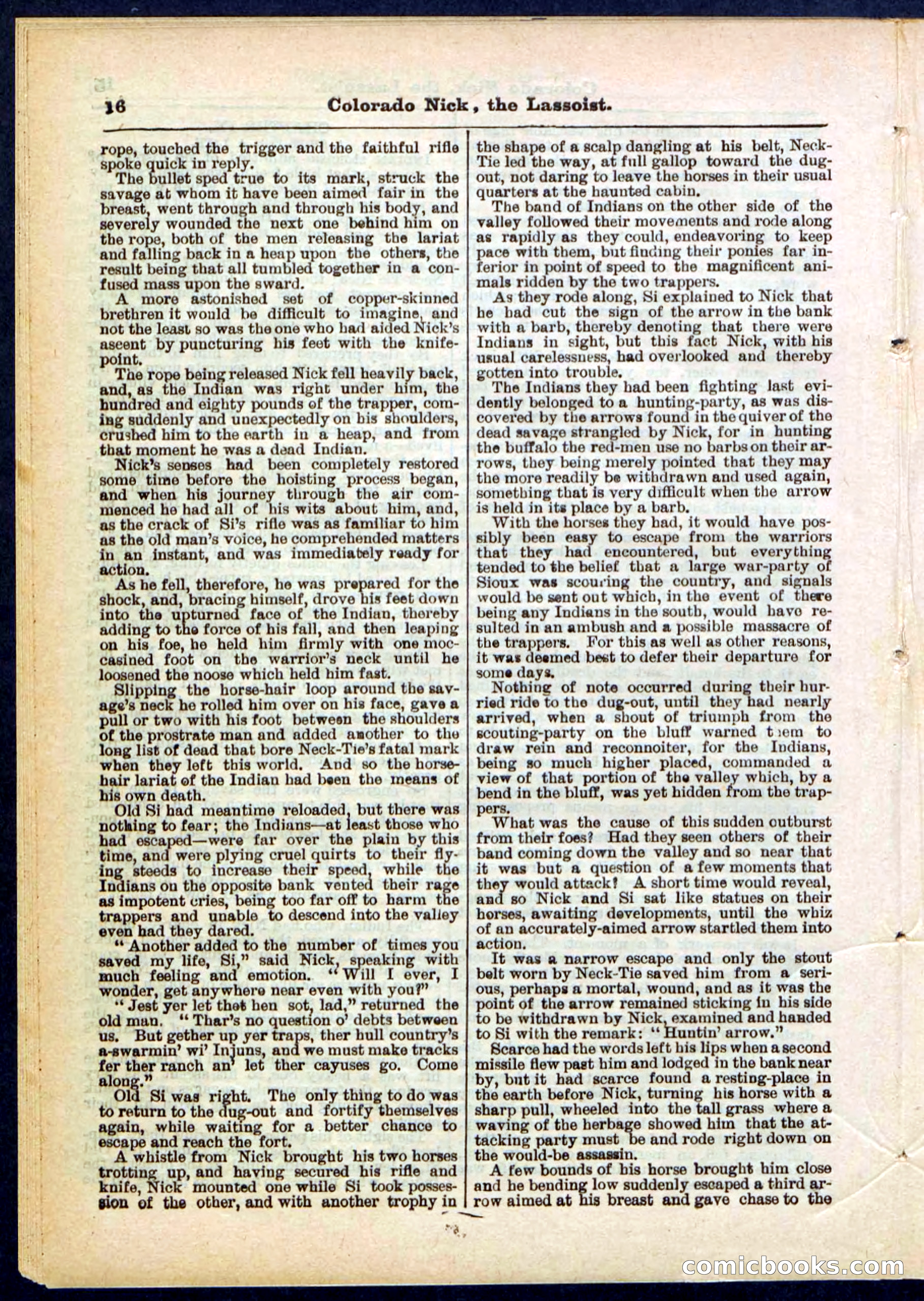 Beadle's Pocket Library No. 289 — page 16 of 32
