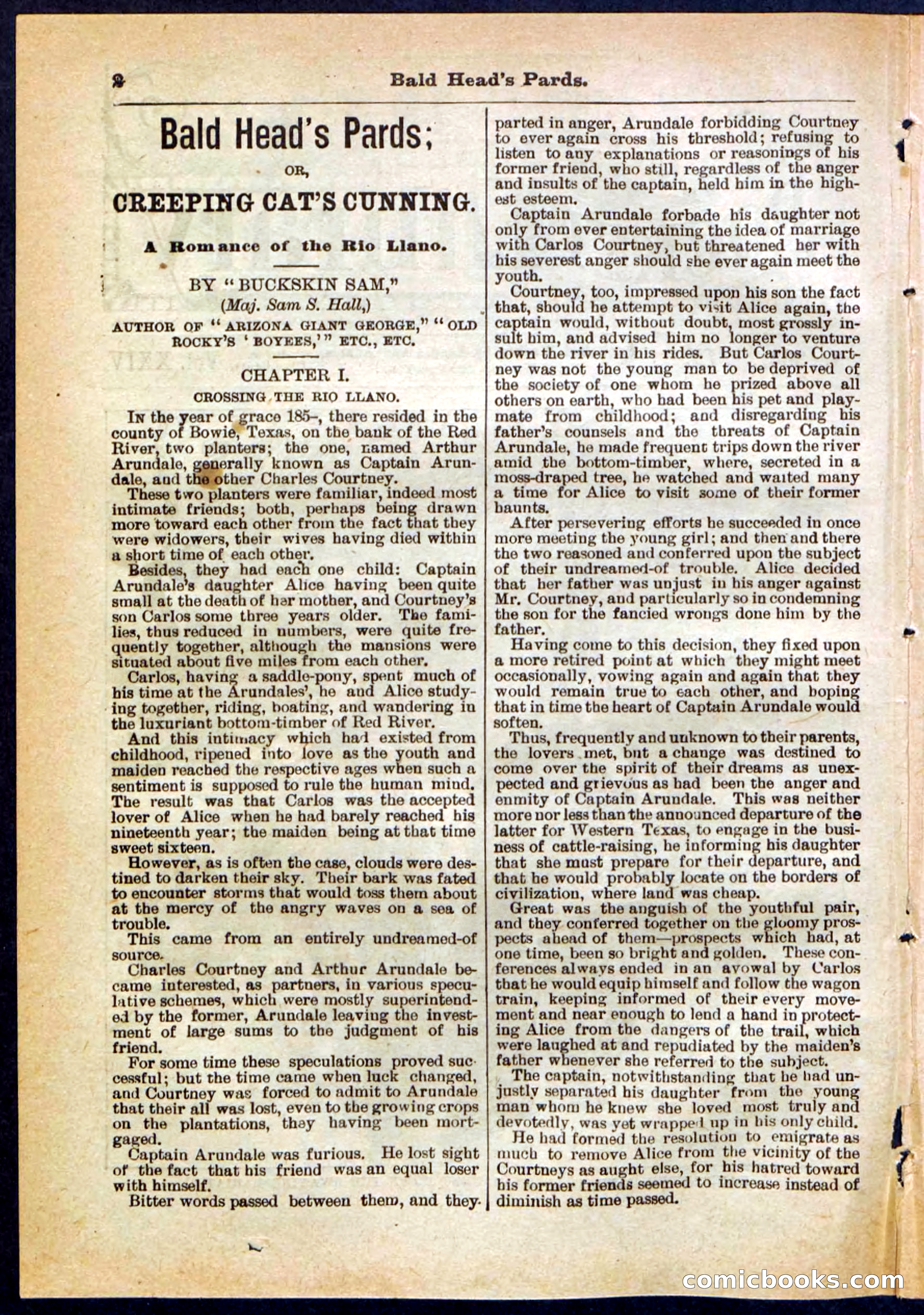 Beadle's Pocket Library No. 304 — page 2 of 48