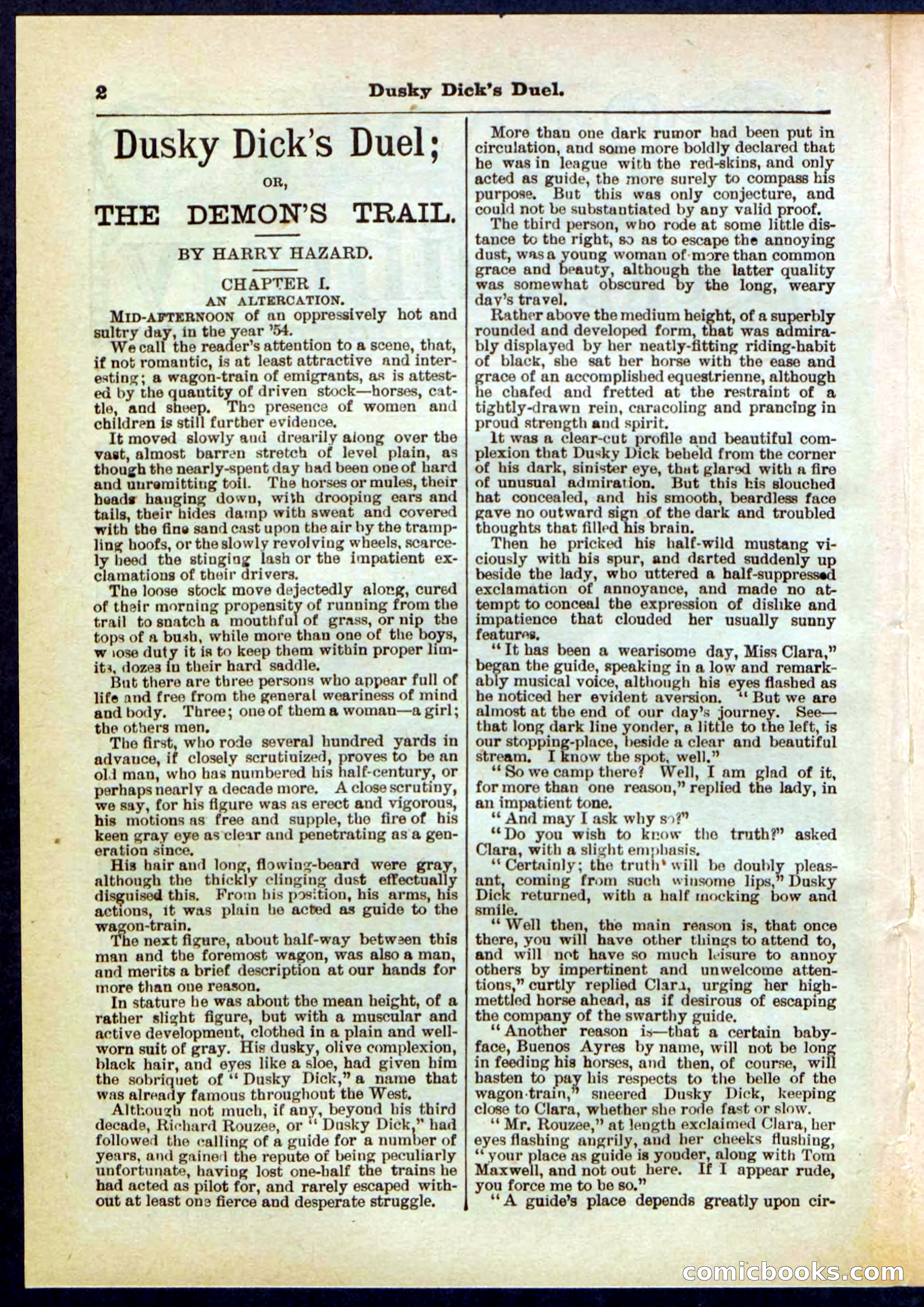 Beadle's Pocket Library No. 305 — page 2 of 32