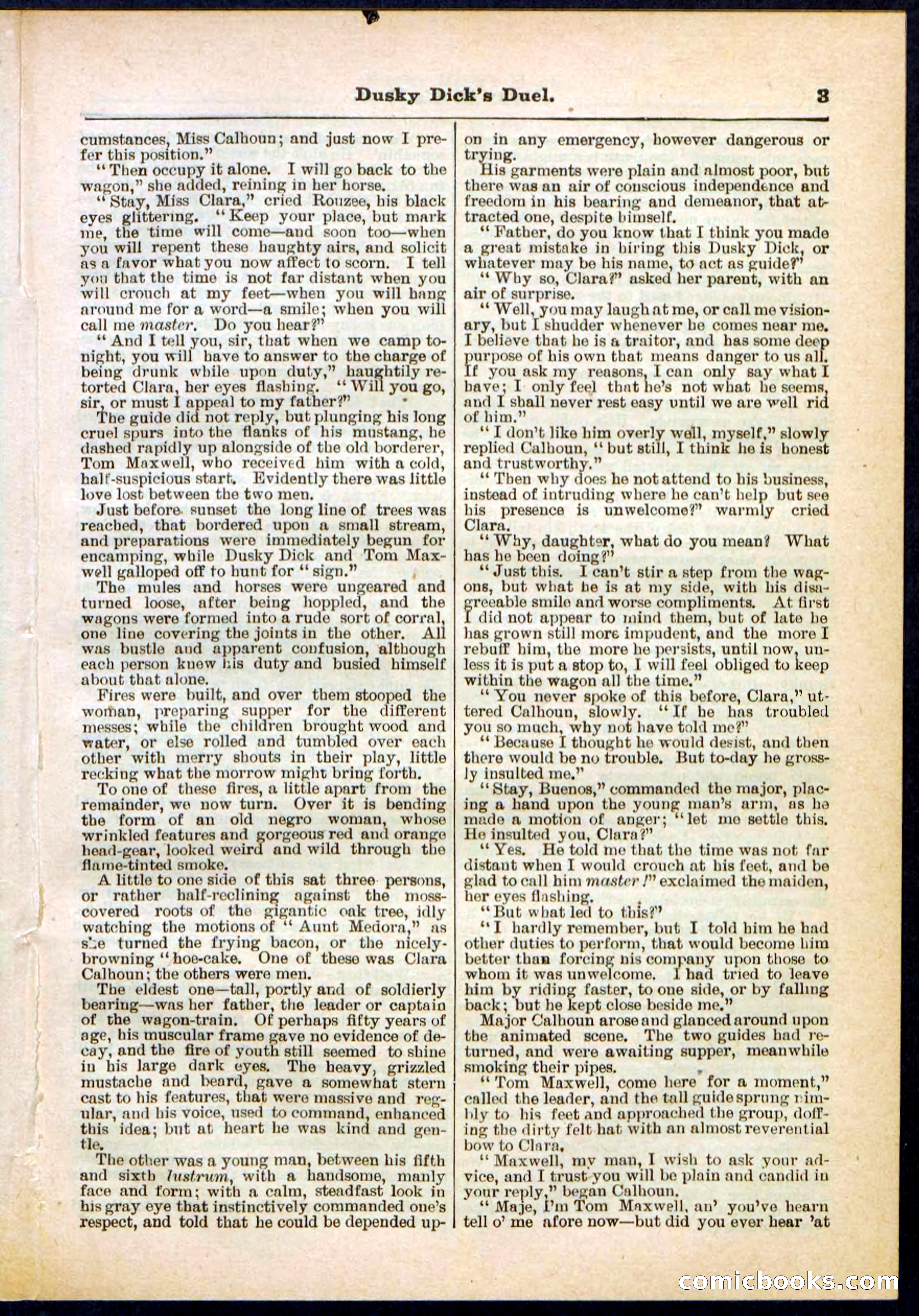 Beadle's Pocket Library No. 305 — page 3 of 32