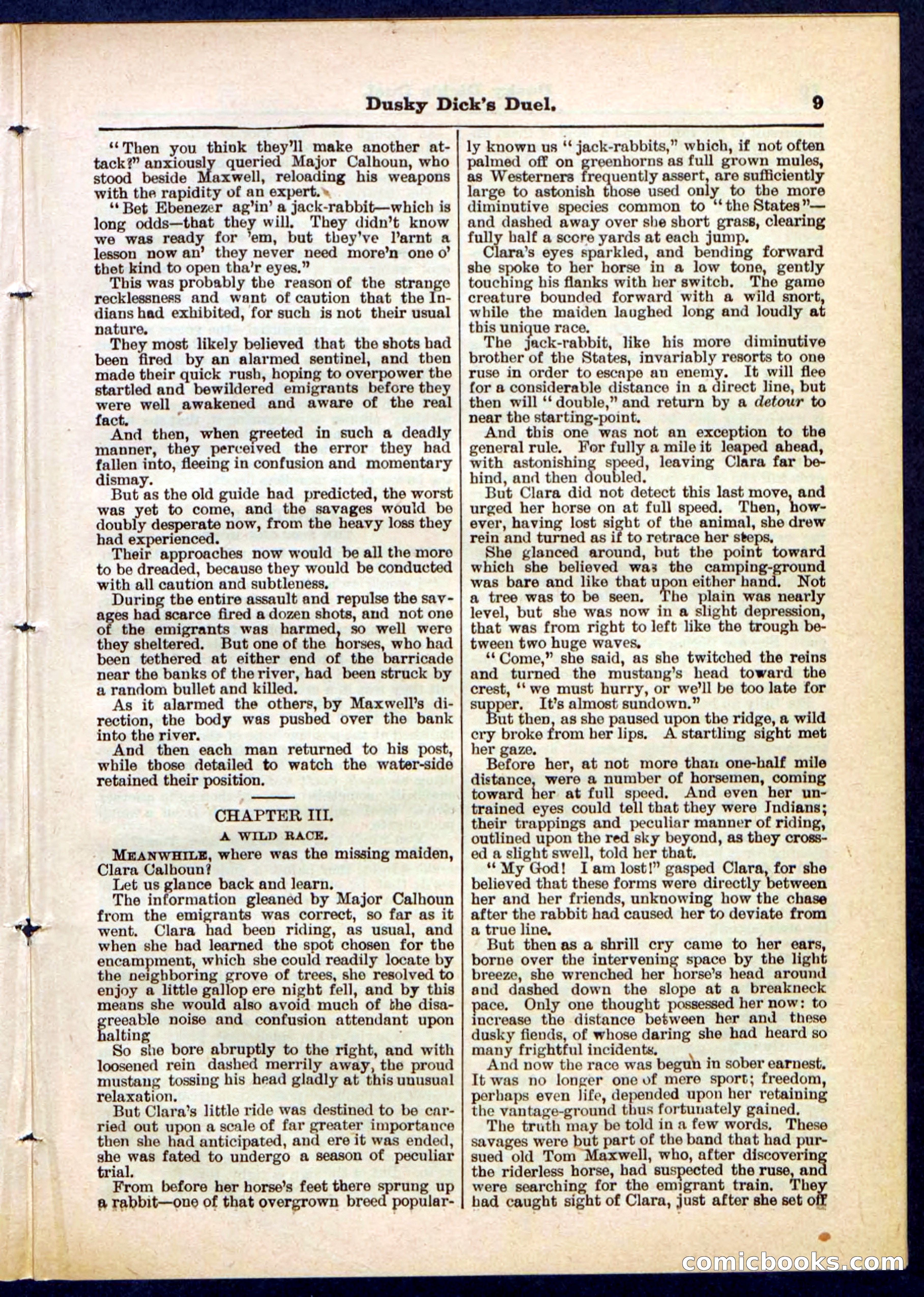 Beadle's Pocket Library No. 305 — page 9 of 32