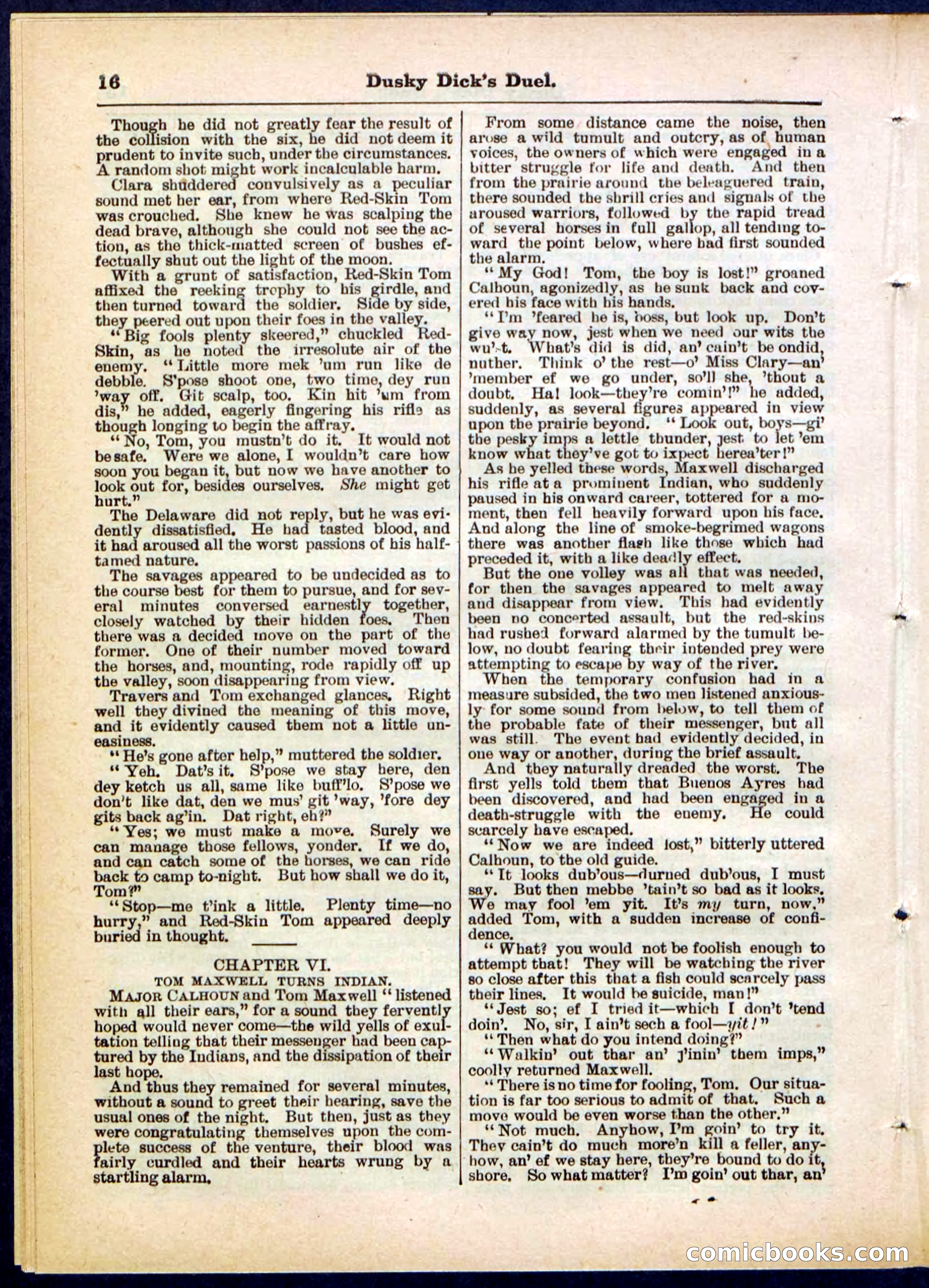 Beadle's Pocket Library No. 305 — page 16 of 32