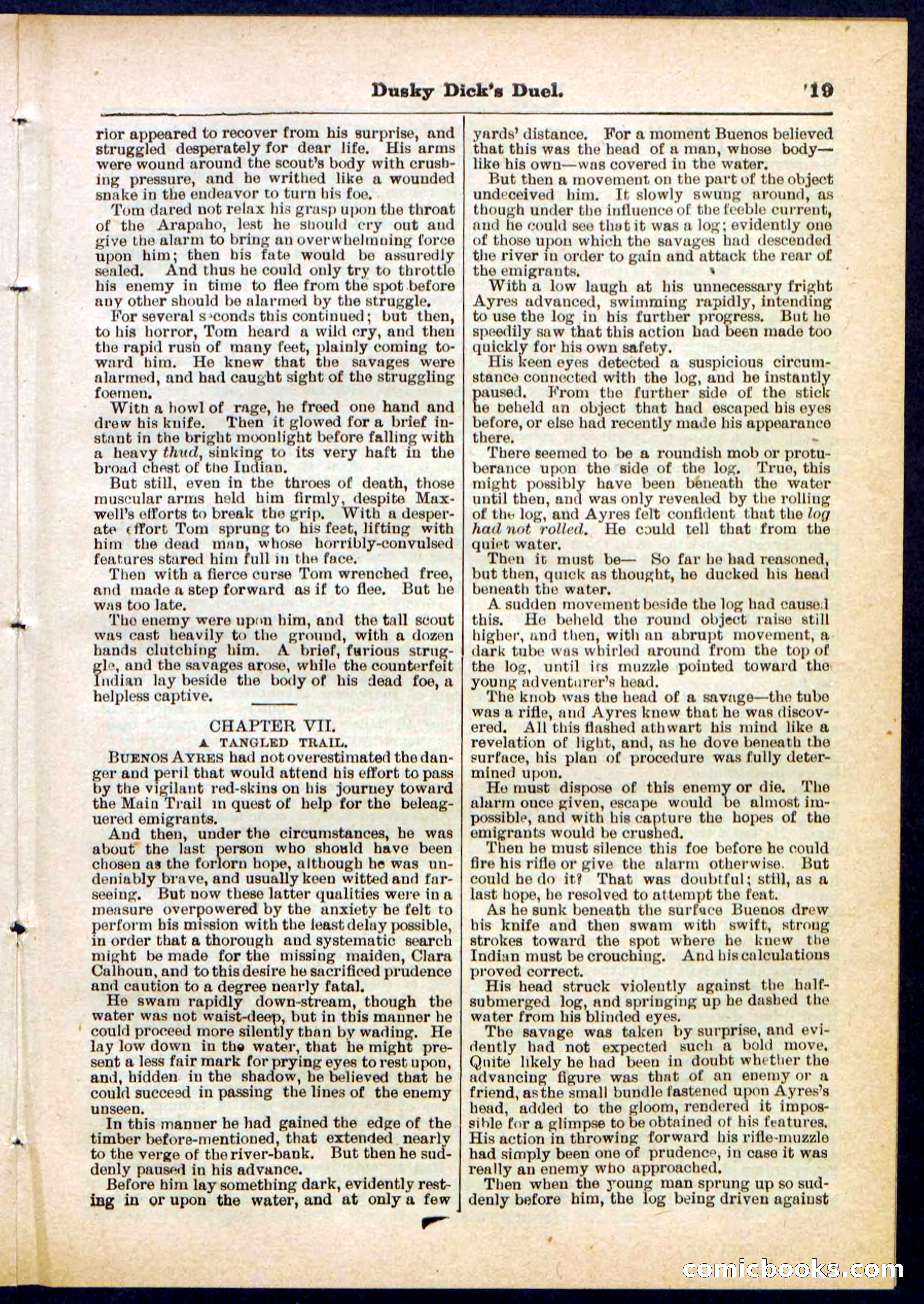 Beadle's Pocket Library No. 305 — page 19 of 32