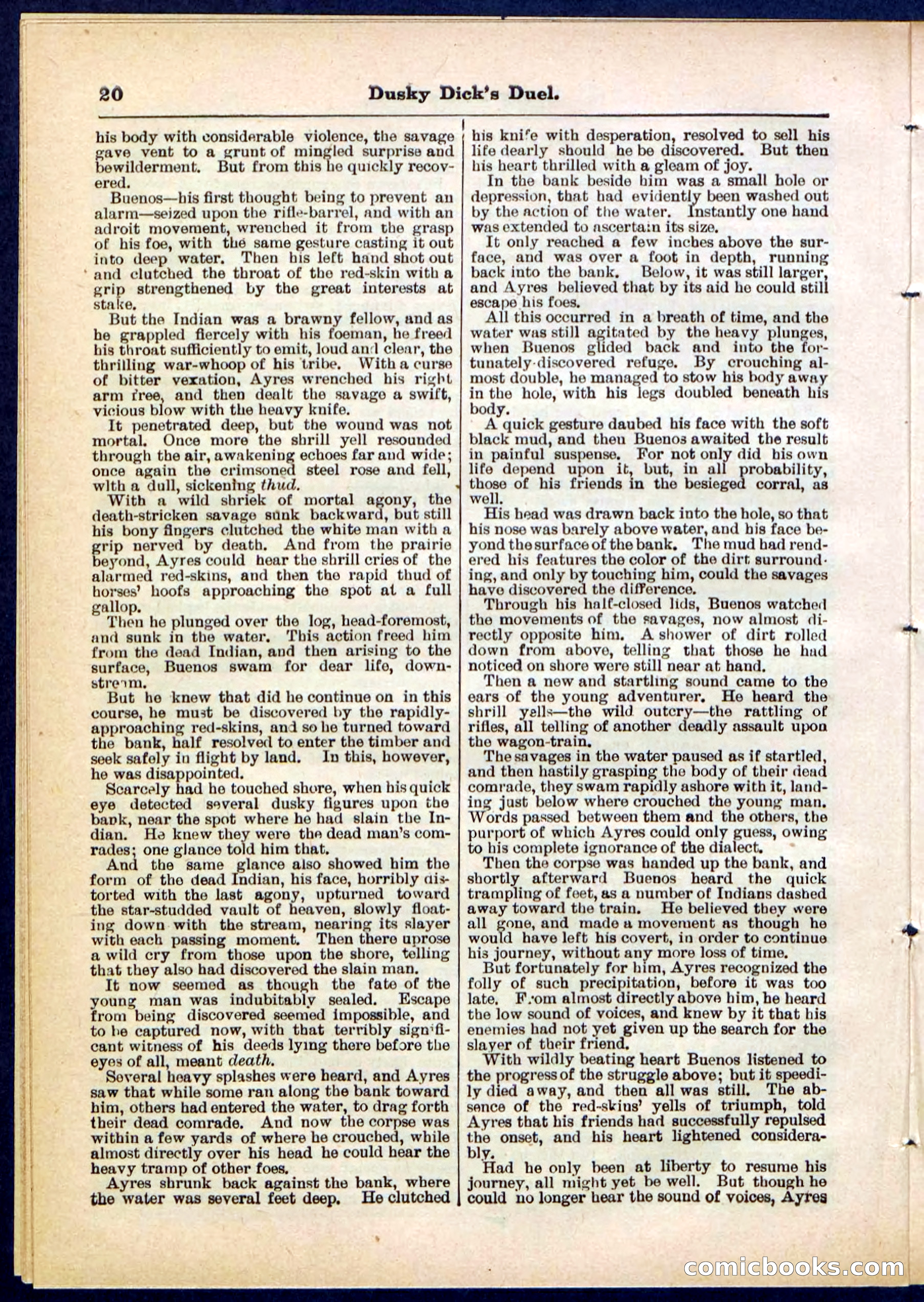 Beadle's Pocket Library No. 305 — page 20 of 32