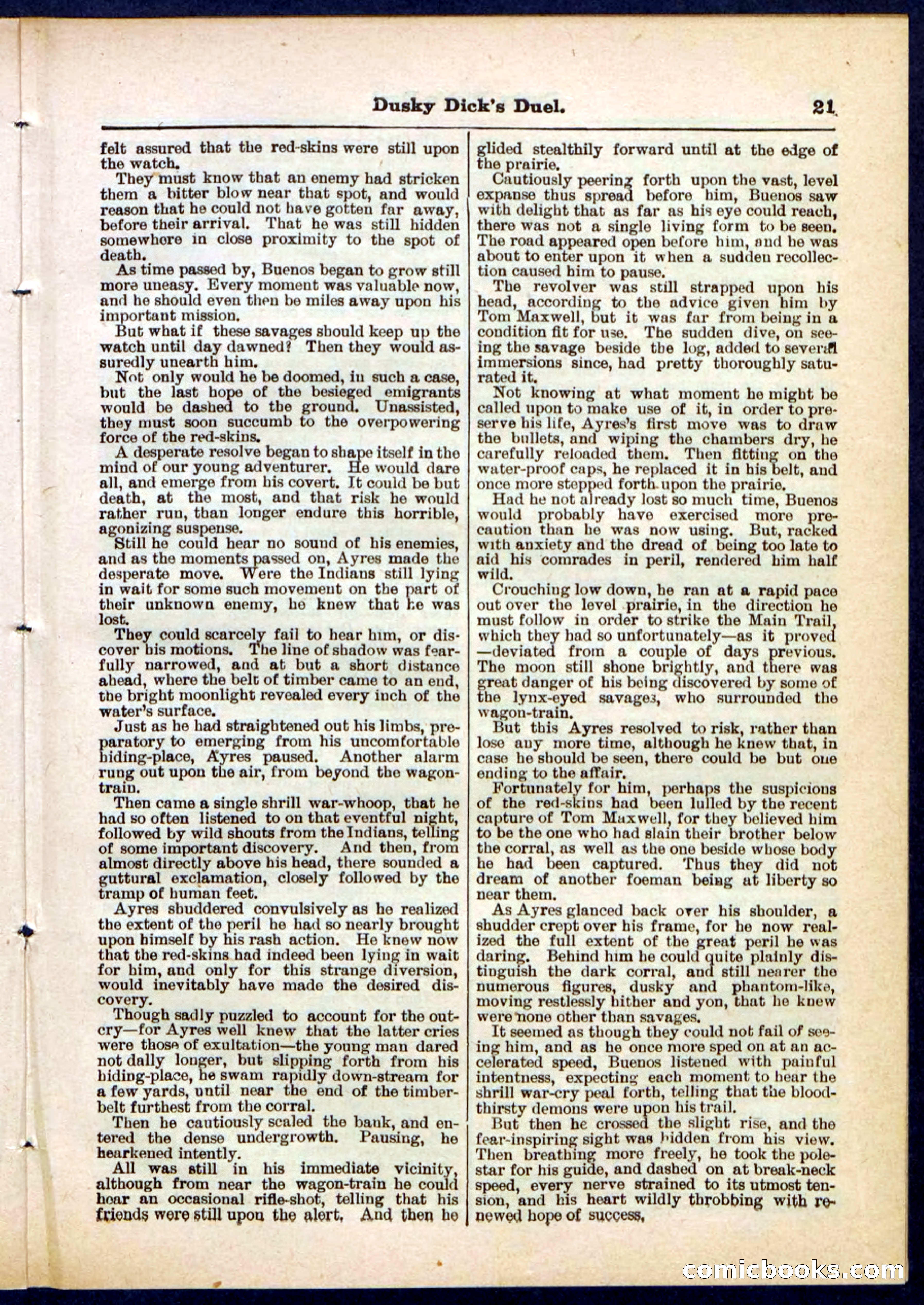 Beadle's Pocket Library No. 305 — page 21 of 32