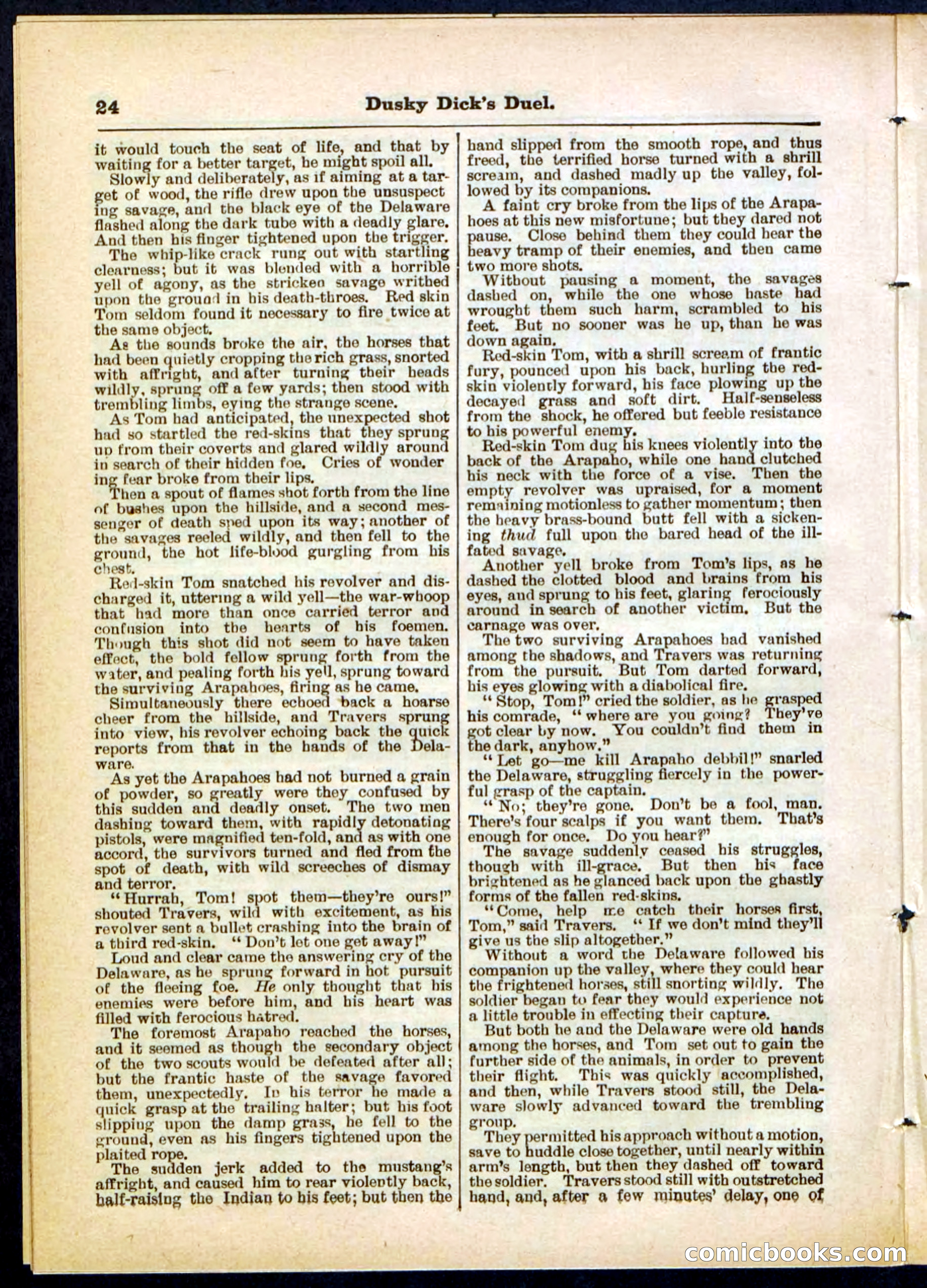 Beadle's Pocket Library No. 305 — page 24 of 32