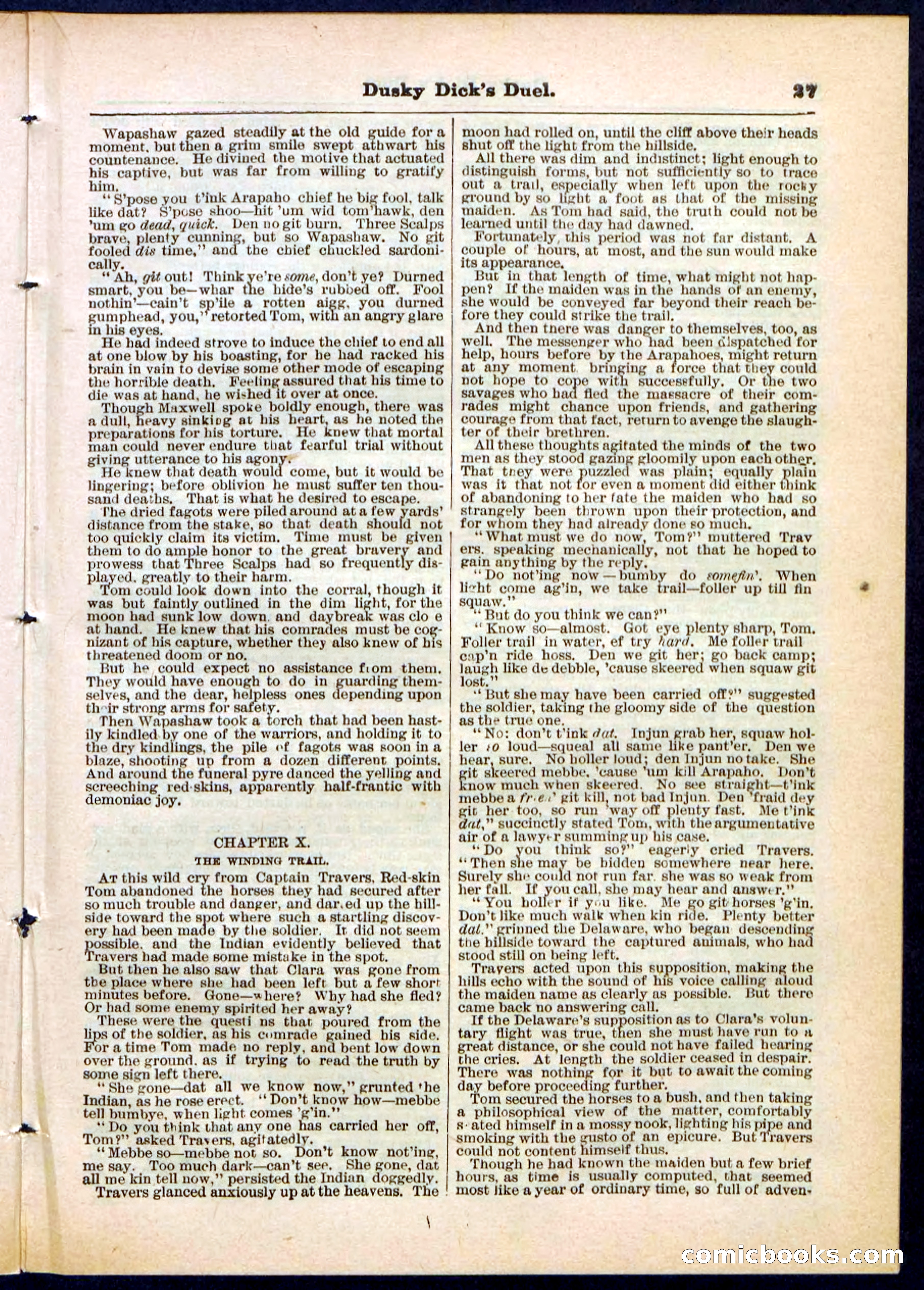 Beadle's Pocket Library No. 305 — page 27 of 32