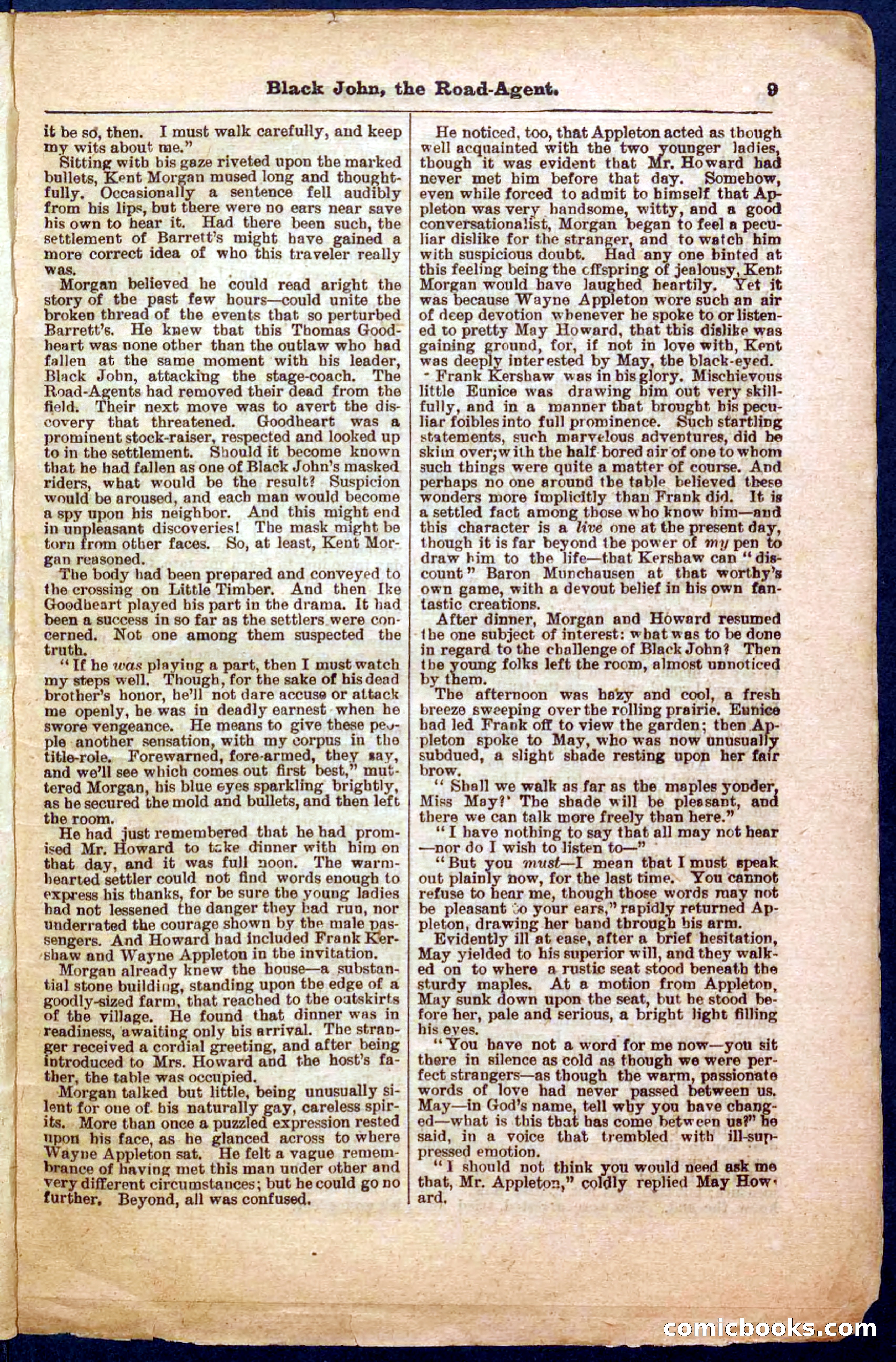 Beadle's Pocket Library, Vol. III, No. 32 — page 9 of 32