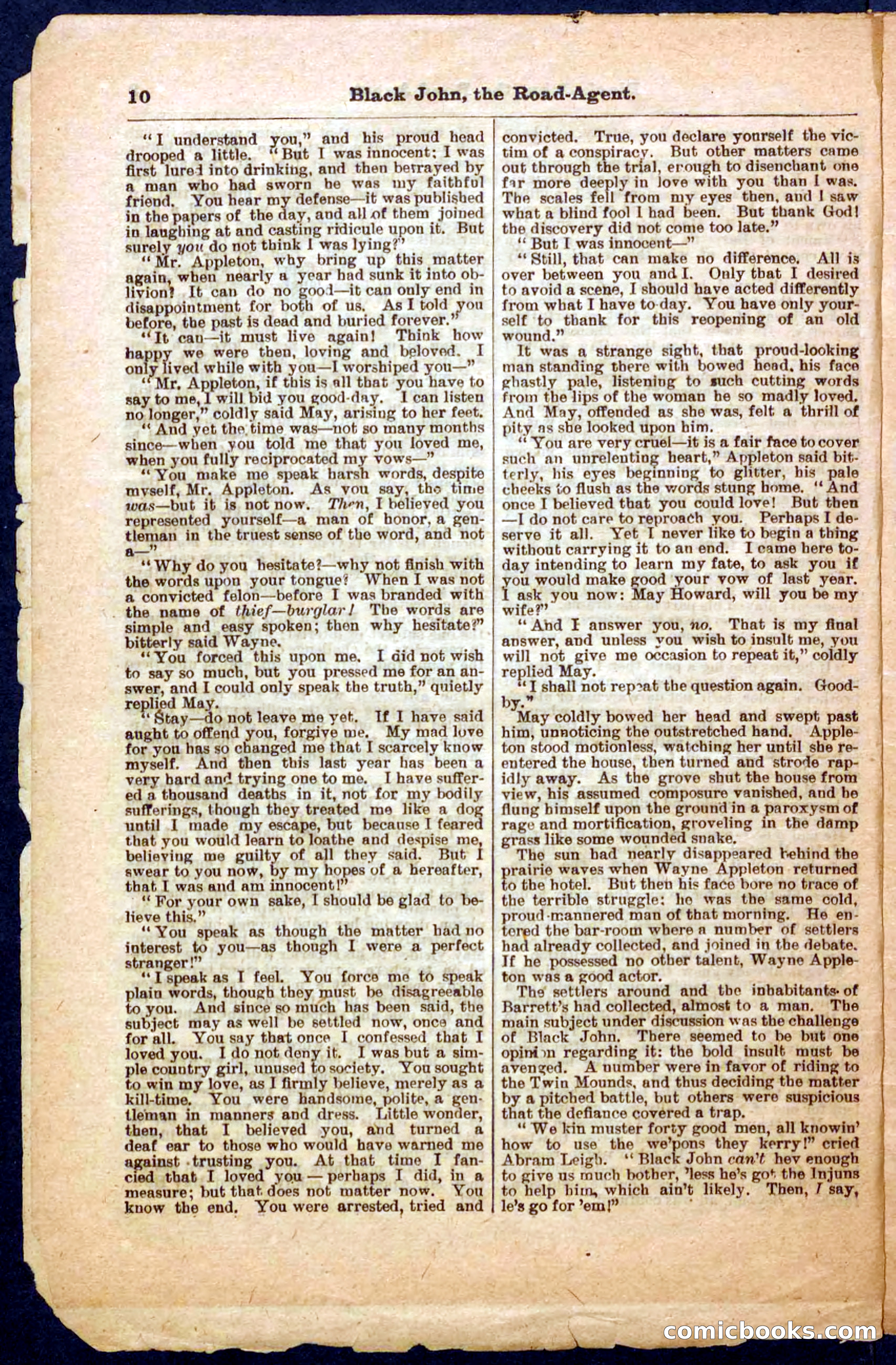 Beadle's Pocket Library, Vol. III, No. 32 — page 10 of 32