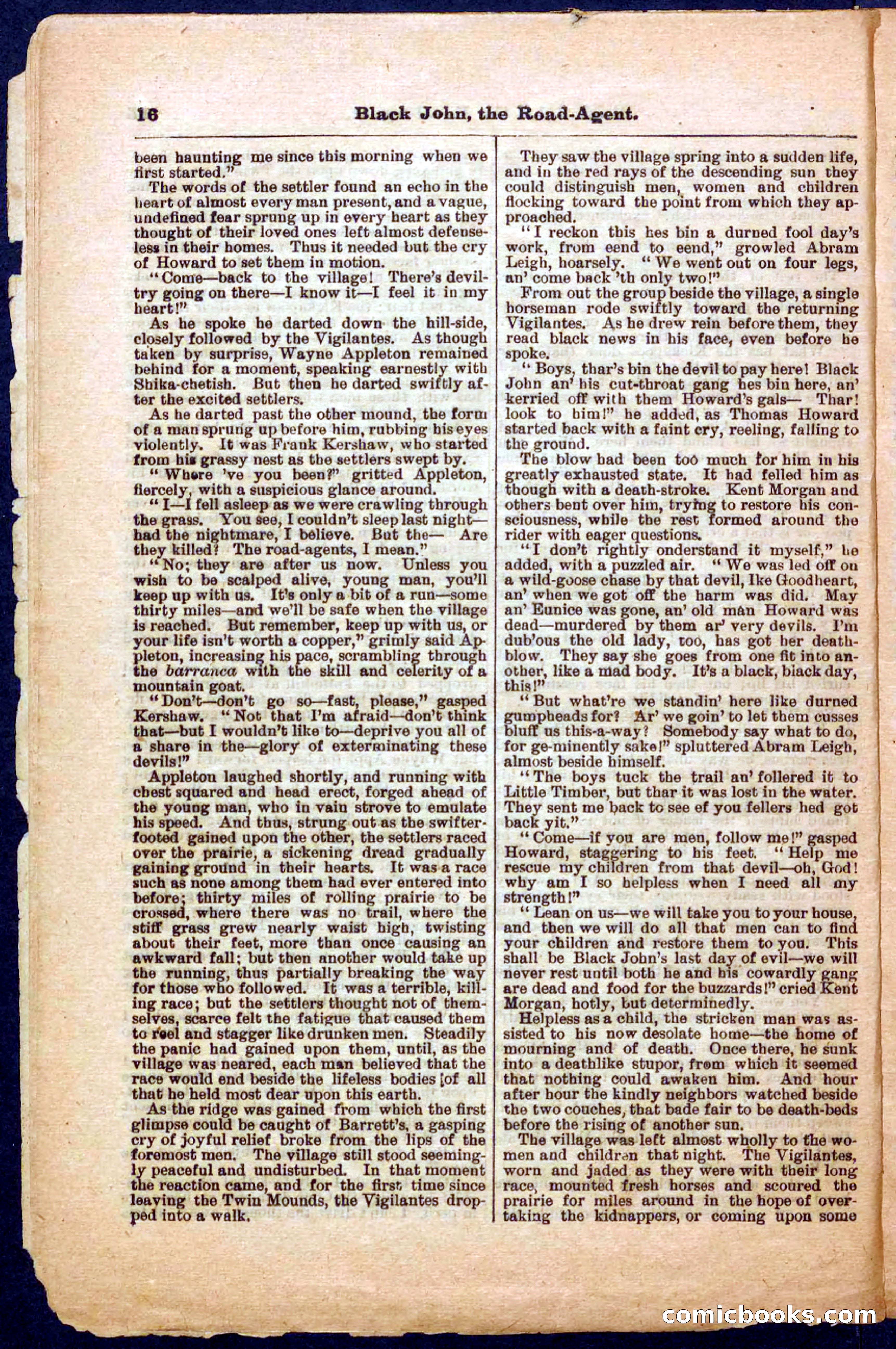 Beadle's Pocket Library, Vol. III, No. 32 — page 16 of 32