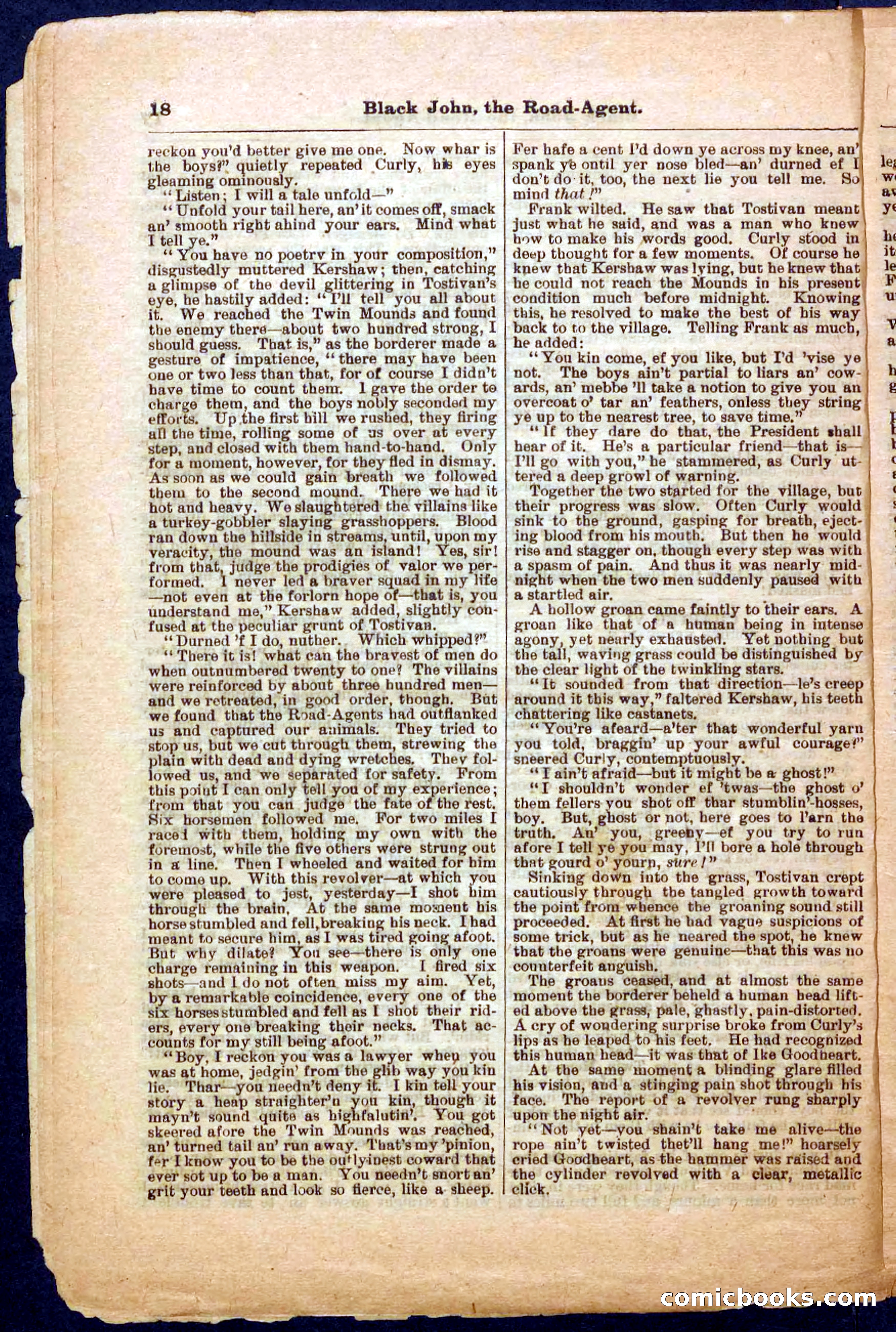 Beadle's Pocket Library, Vol. III, No. 32 — page 18 of 32