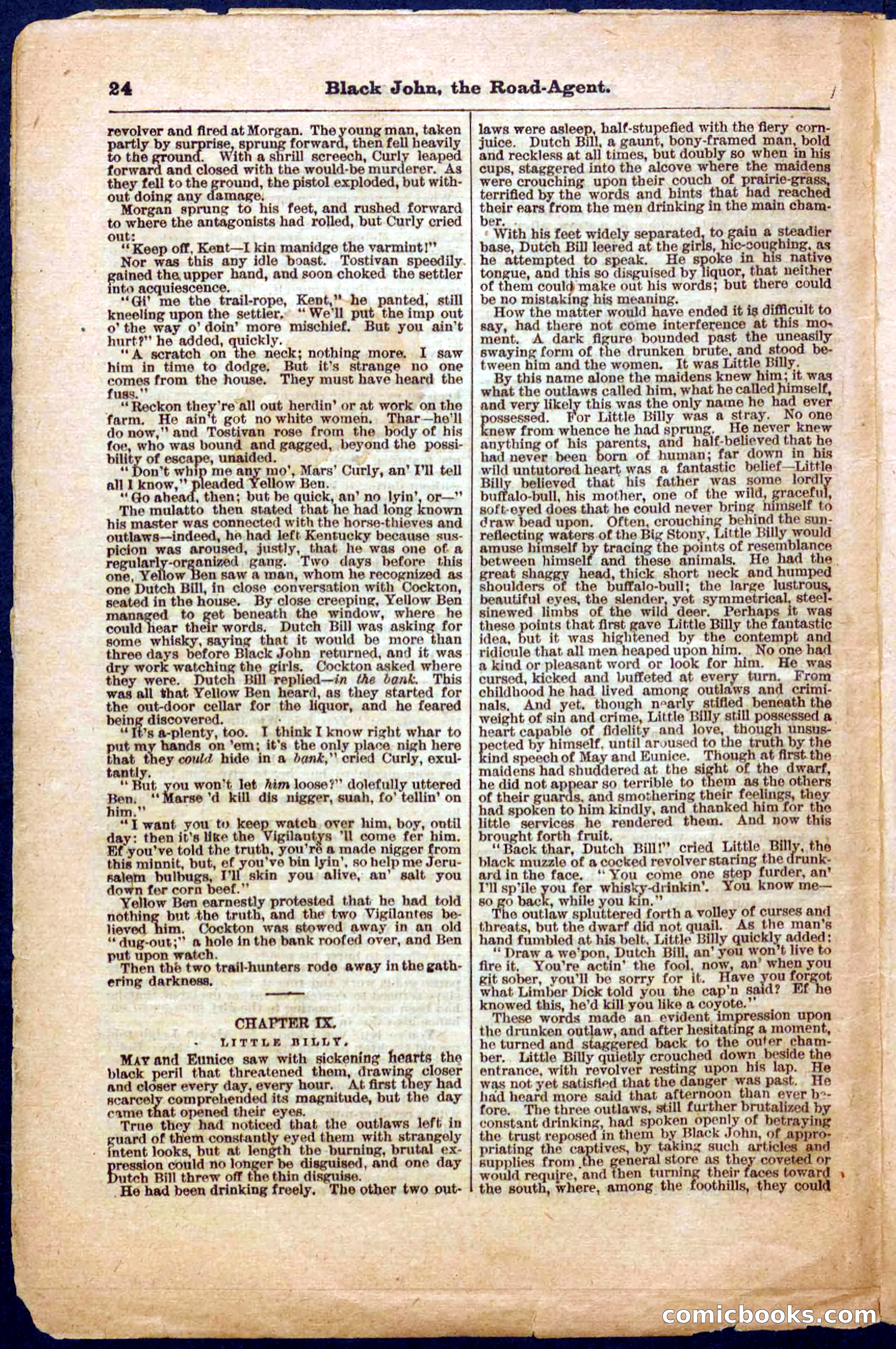 Beadle's Pocket Library, Vol. III, No. 32 — page 24 of 32