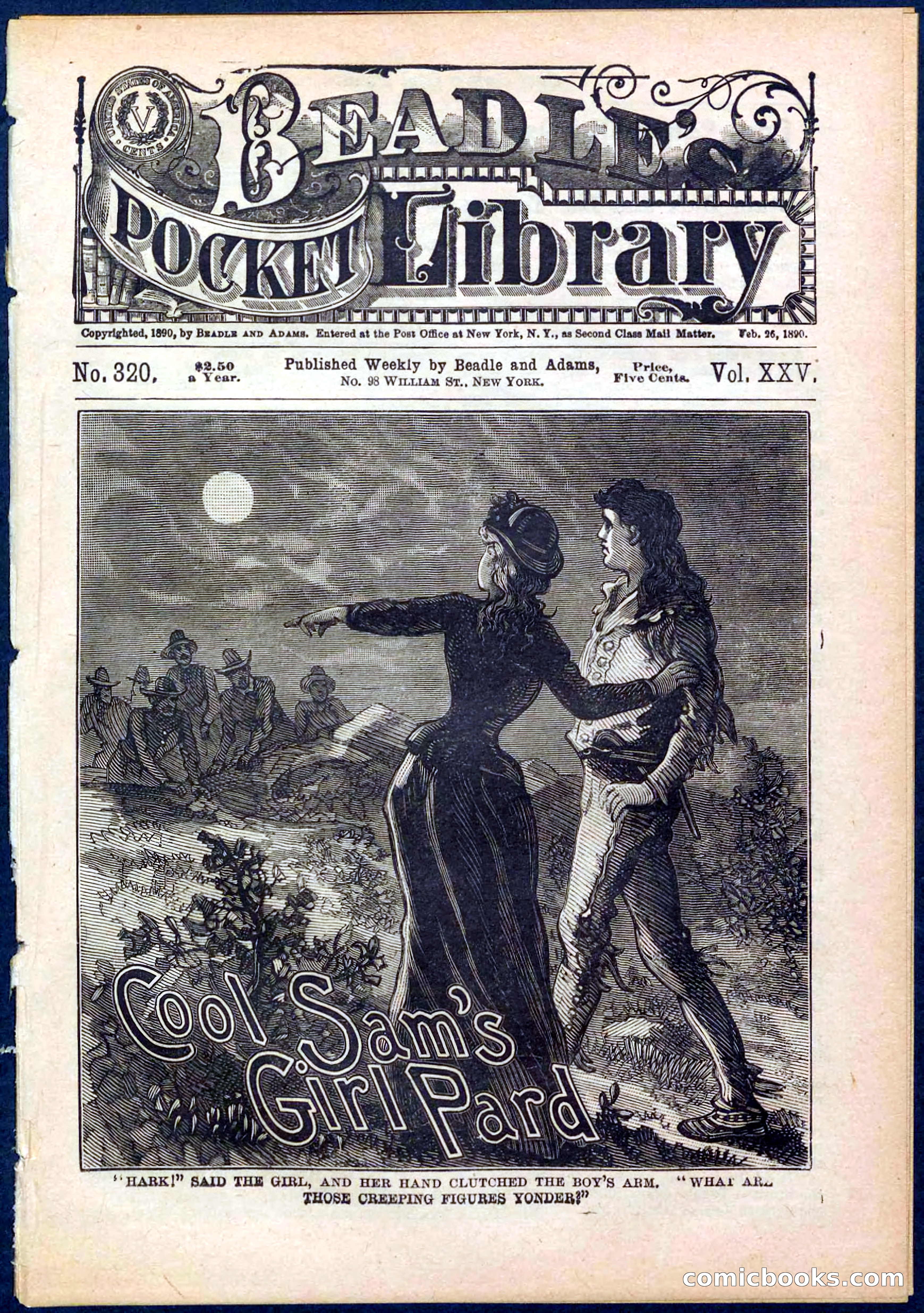 Beadle's Pocket Library No. 320 — page 1 of 32