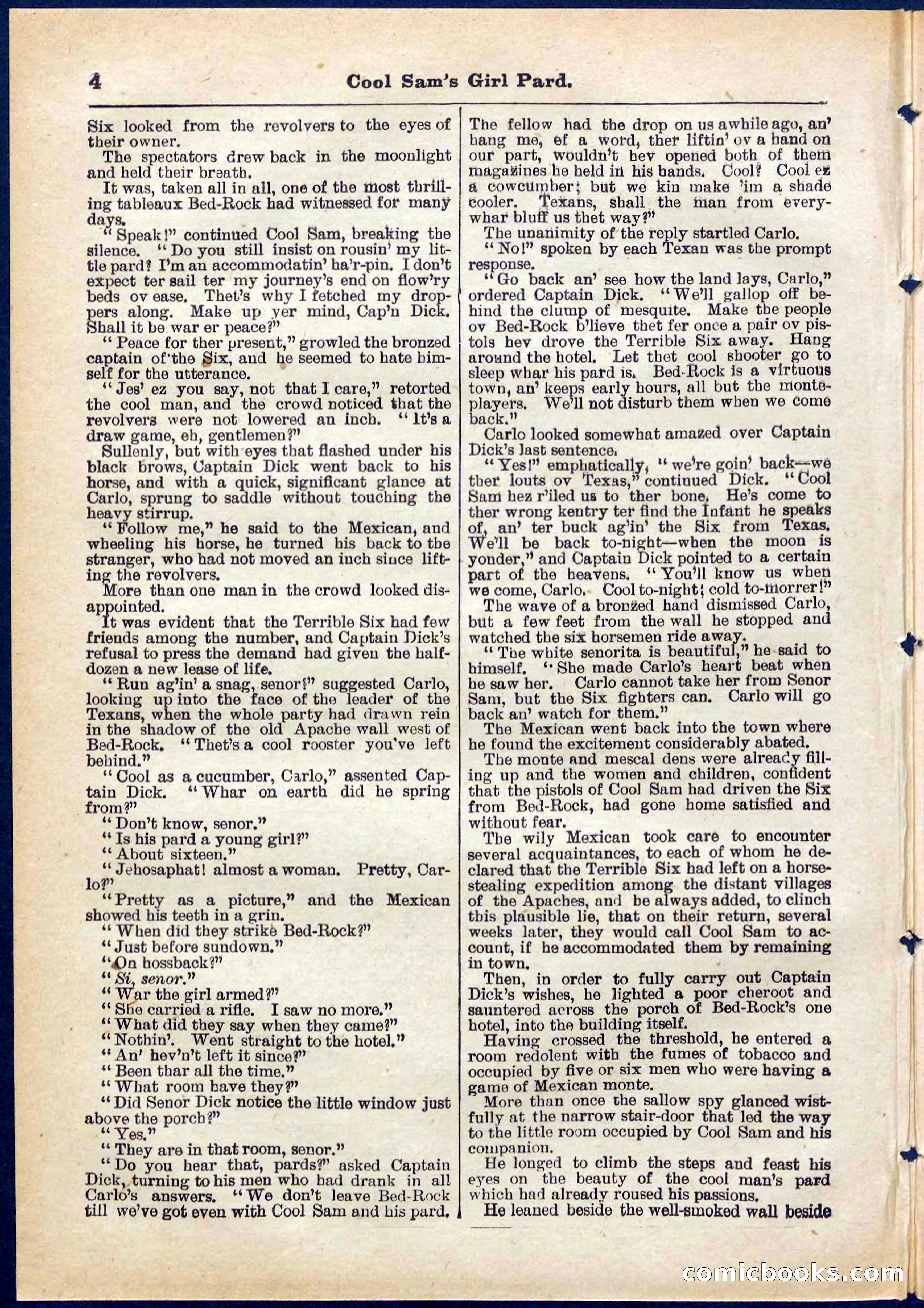 Beadle's Pocket Library No. 320 — page 4 of 32