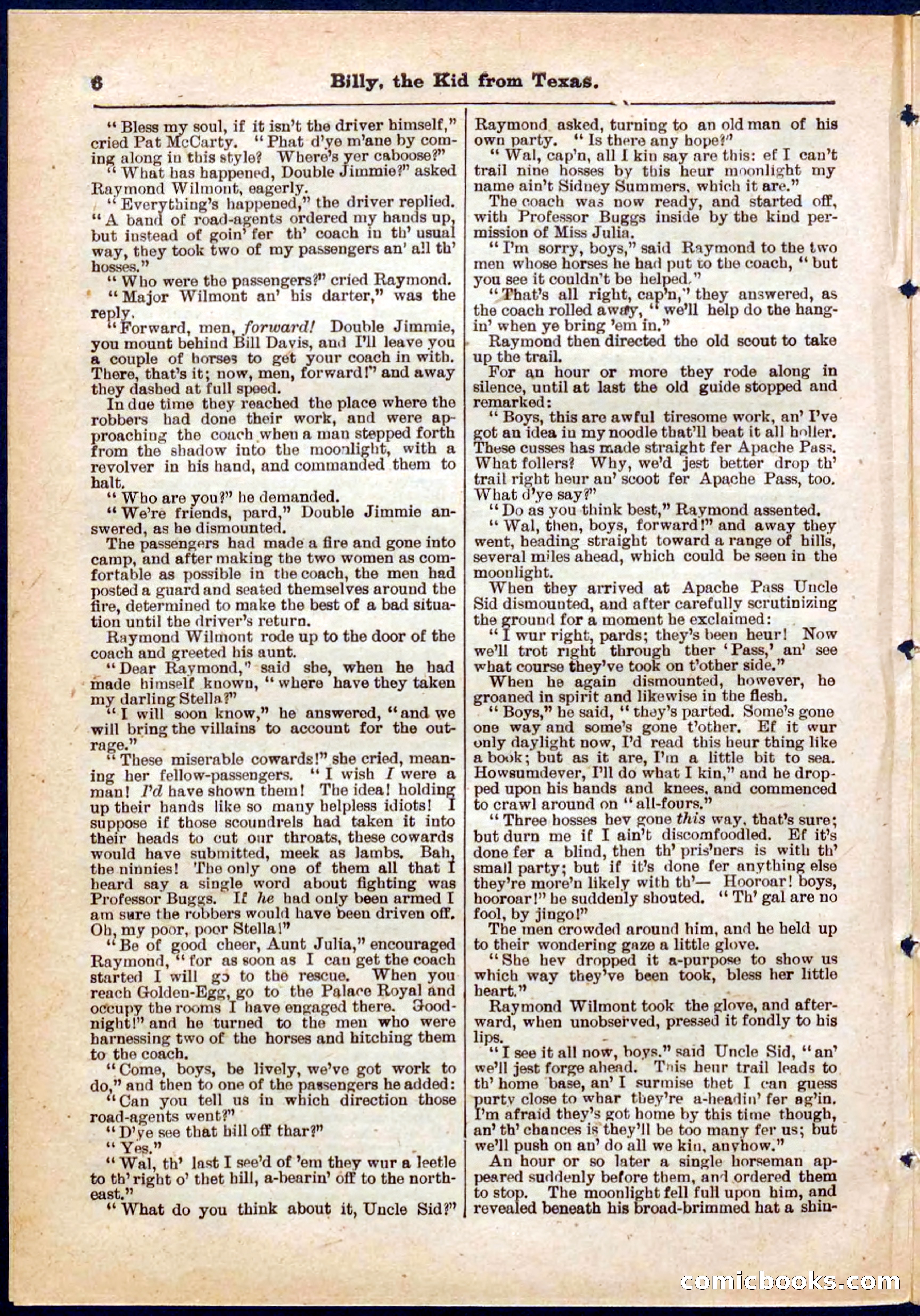 Beadle's Pocket Library No. 321 — page 6 of 32