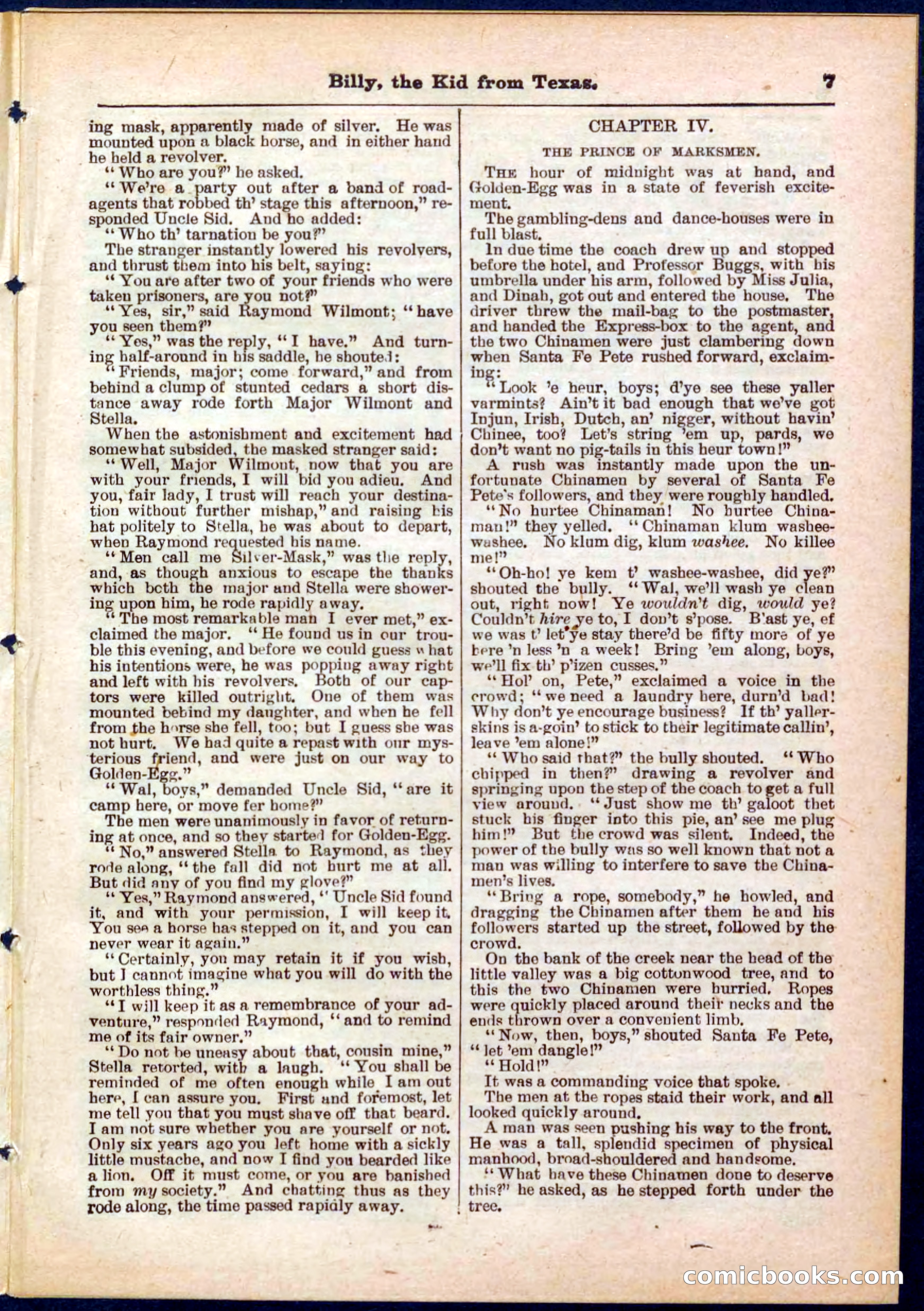 Beadle's Pocket Library No. 321 — page 7 of 32