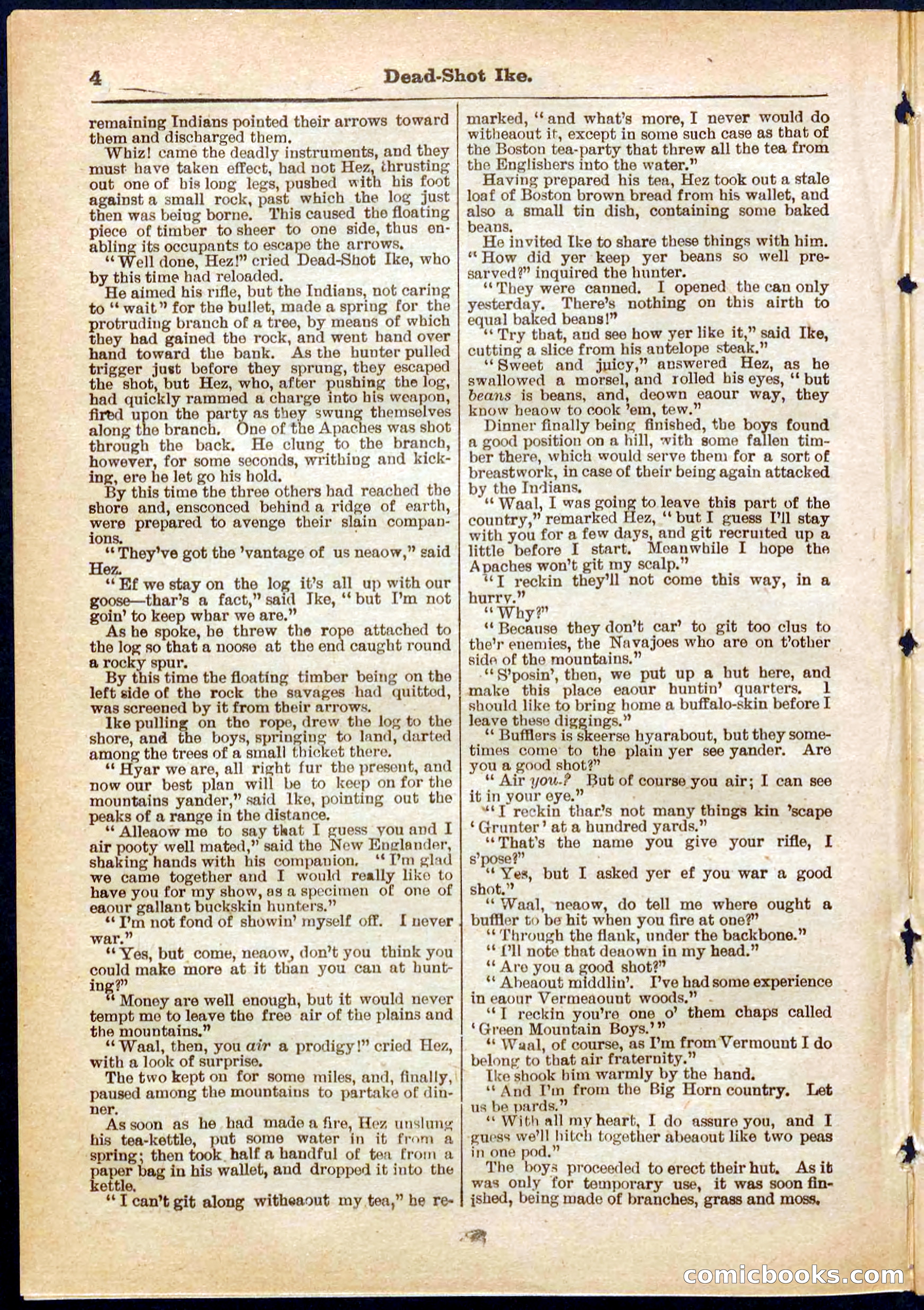 Beadle's Pocket Library No. 323 — page 4 of 32