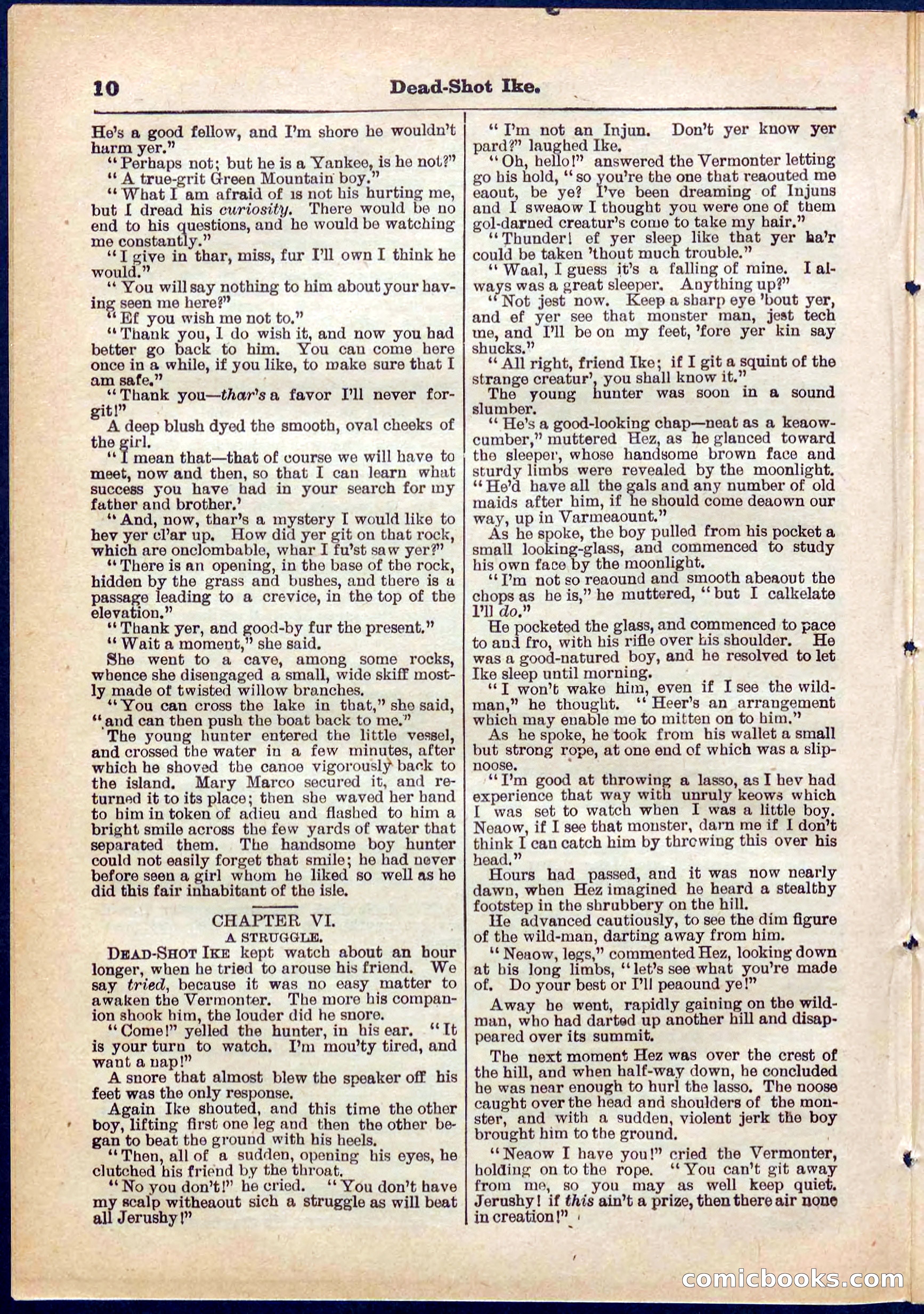 Beadle's Pocket Library No. 323 — page 10 of 32