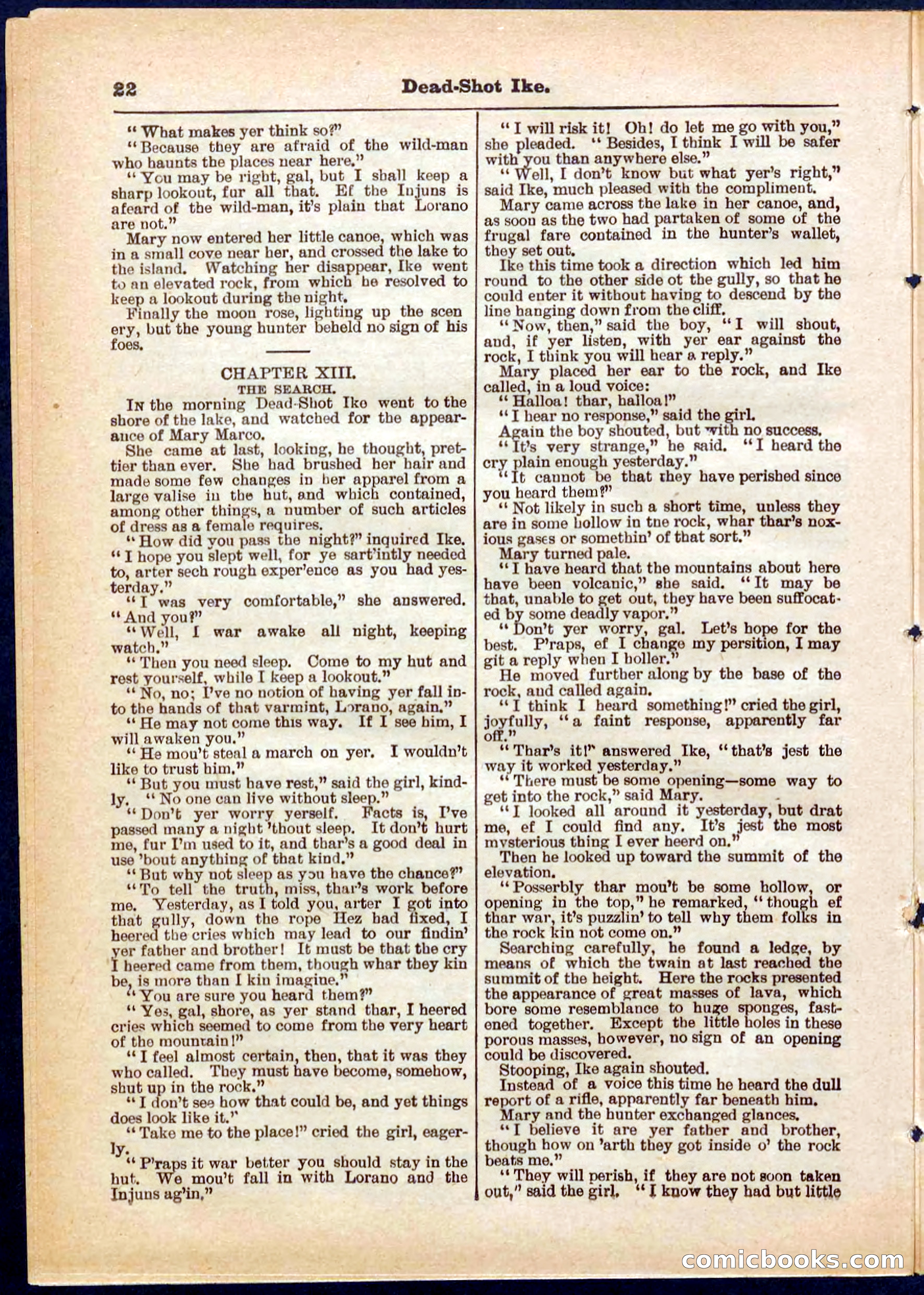 Beadle's Pocket Library No. 323 — page 22 of 32