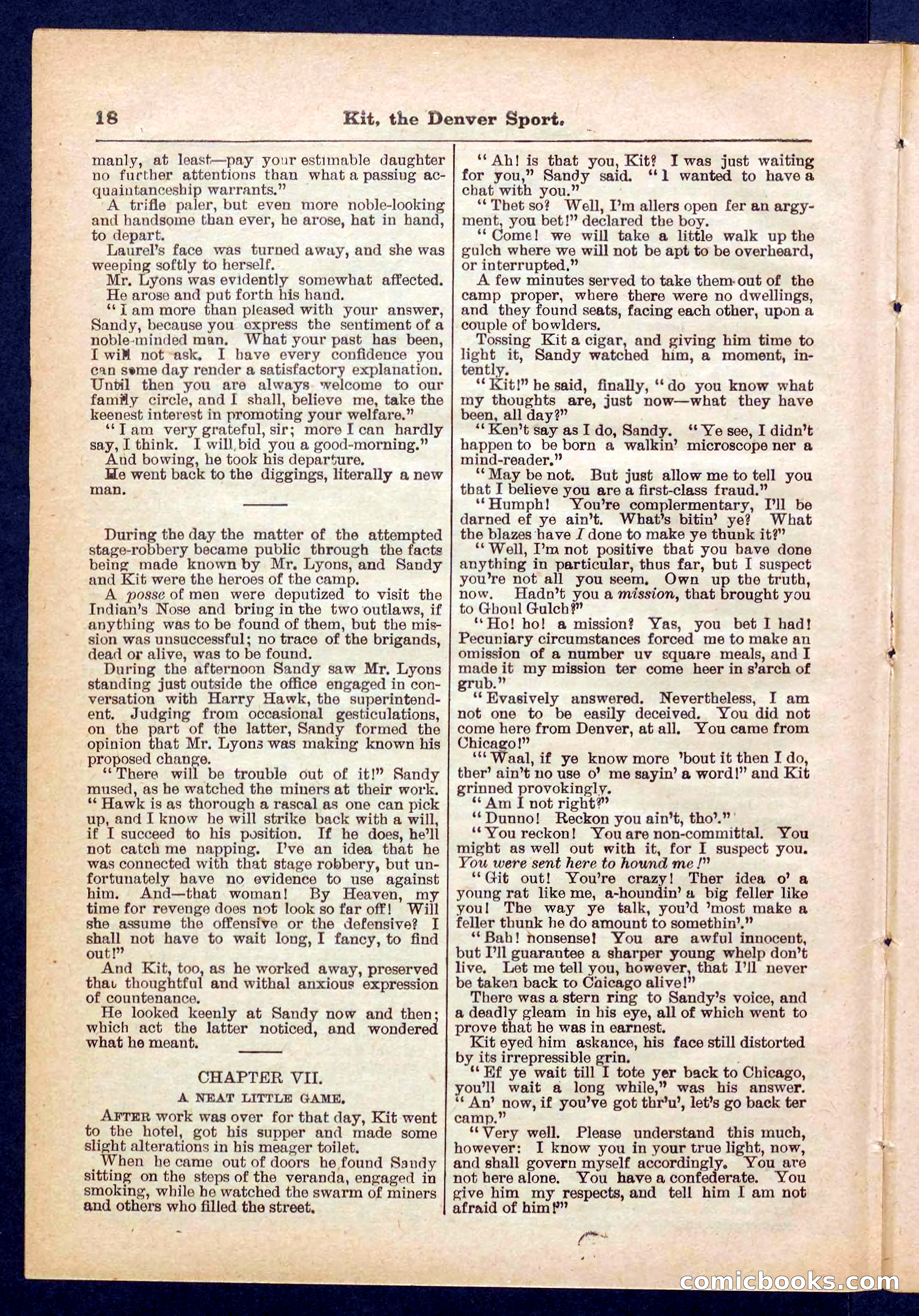 Beadle's Pocket Library No. 324 — page 18 of 32