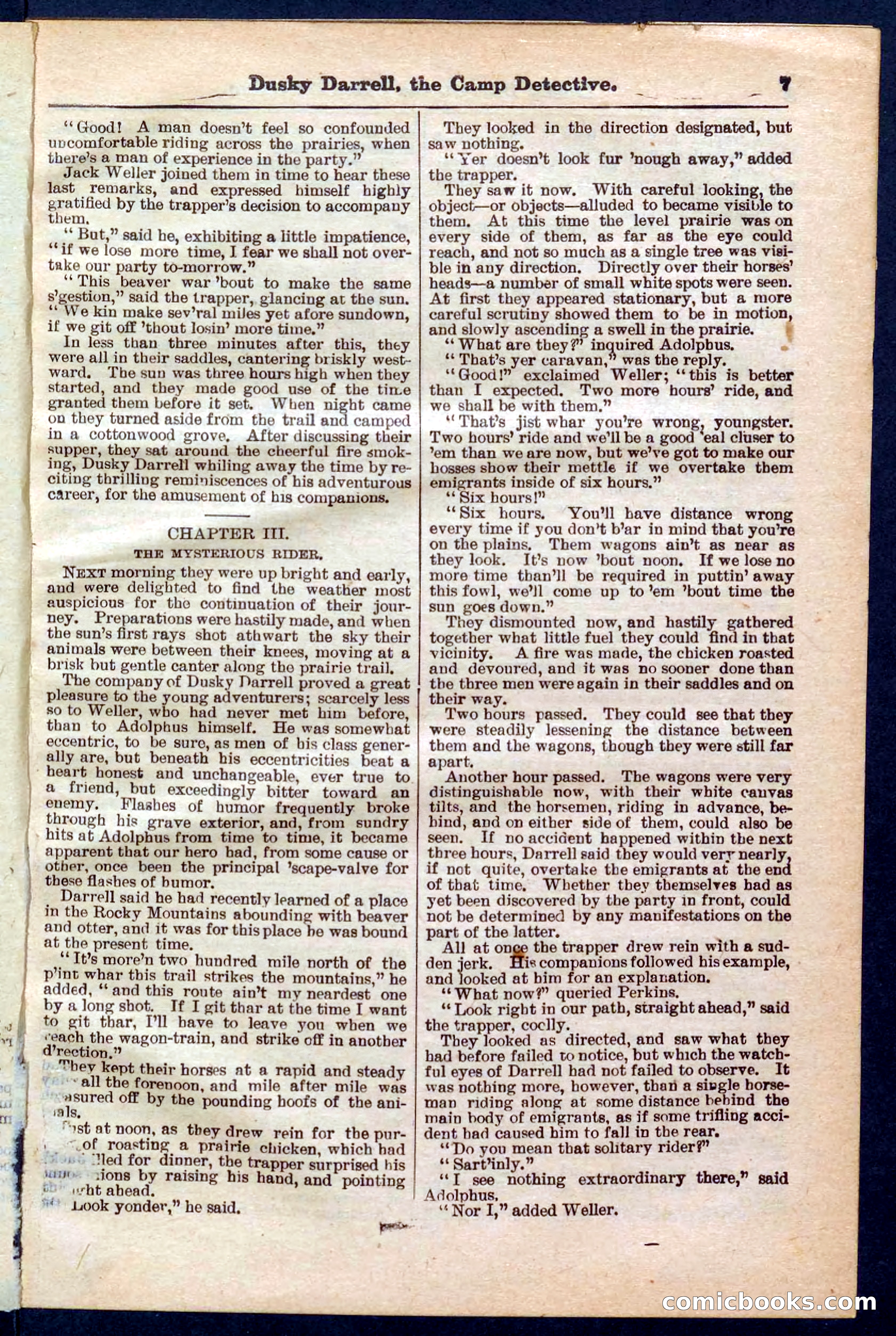 Beadle's Pocket Library No. 325 — page 7 of 32