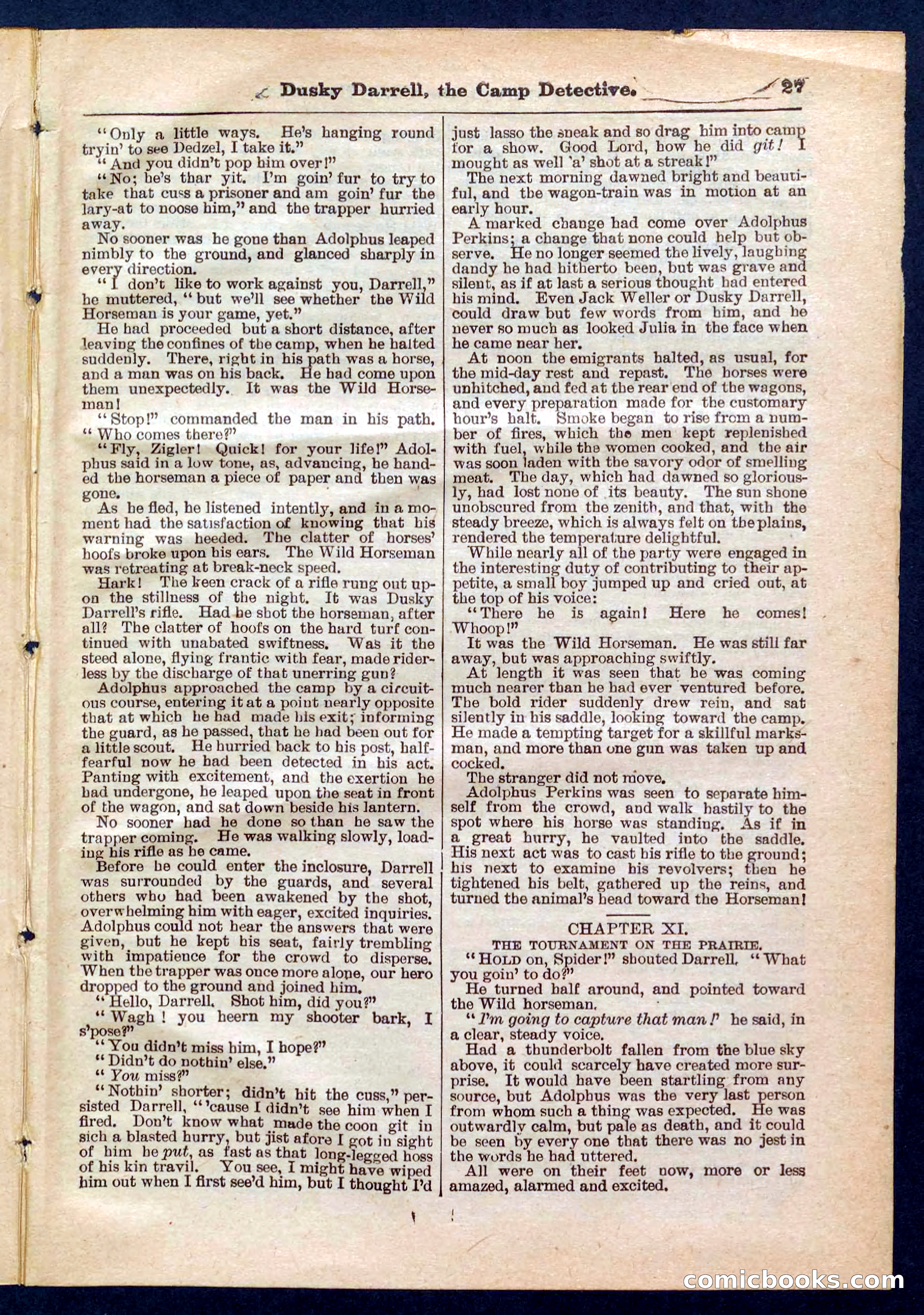 Beadle's Pocket Library No. 325 — page 27 of 32