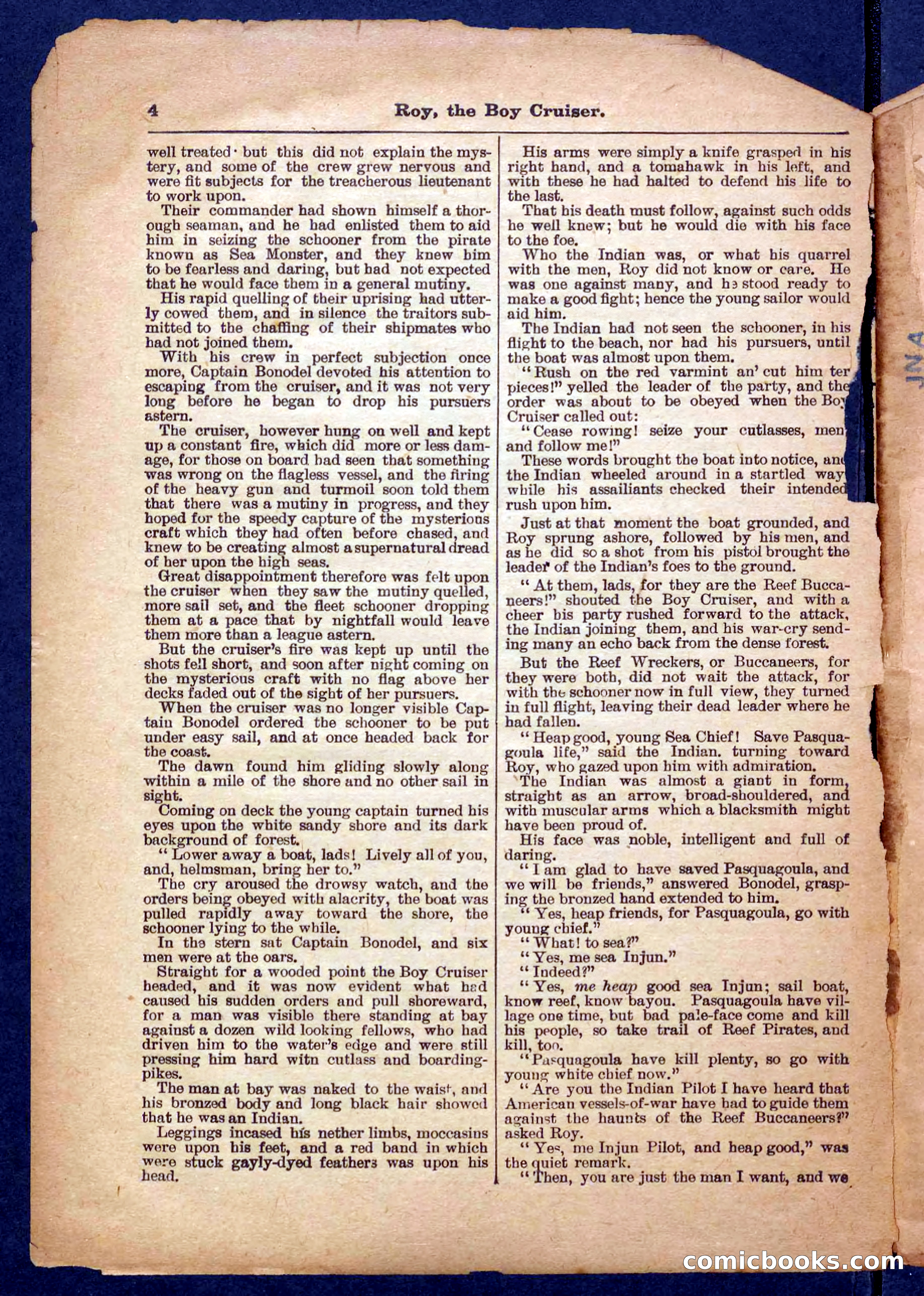 Beadle's Pocket Library No. 326 — page 4 of 32
