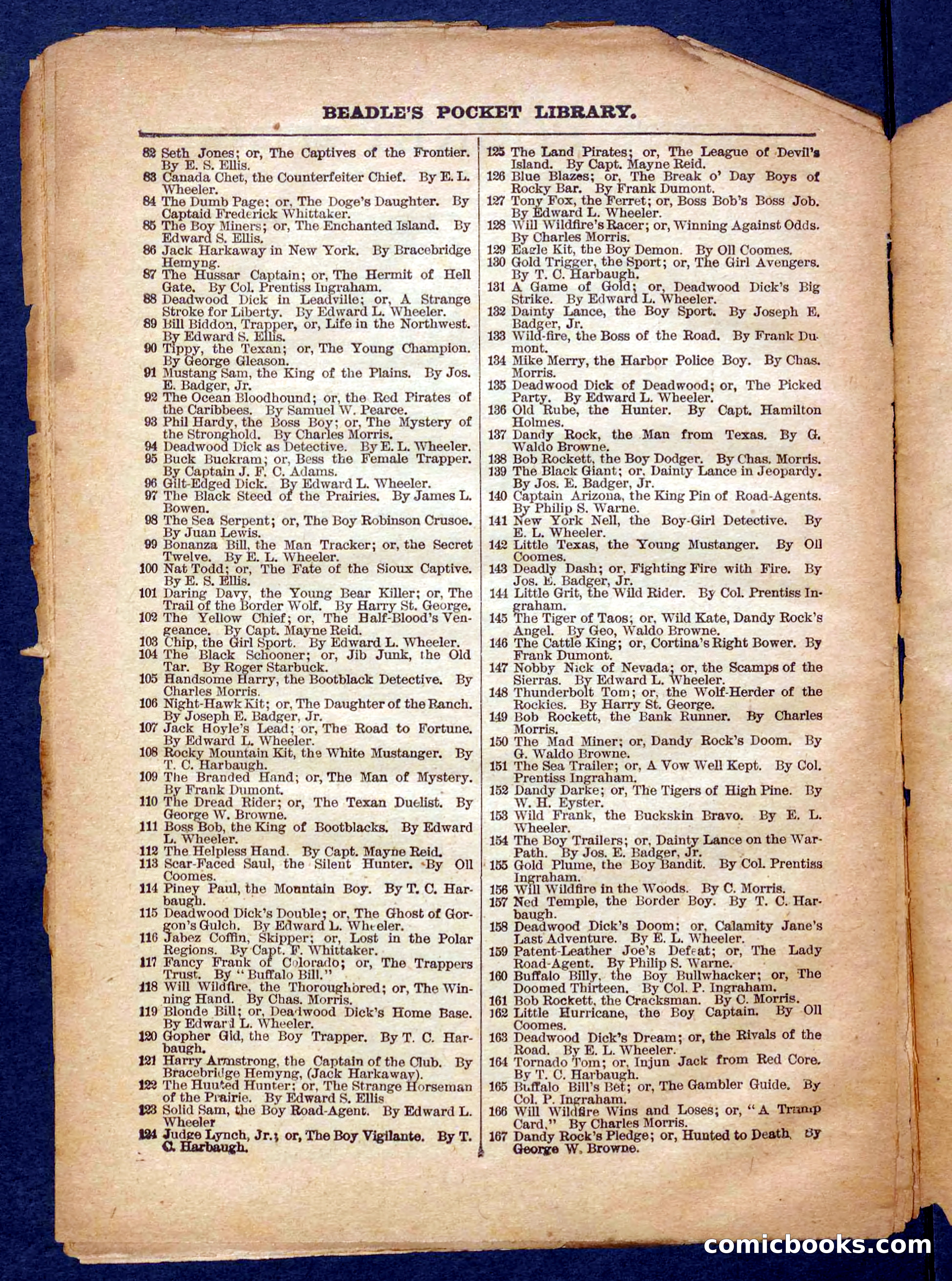 Beadle's Pocket Library No. 326 — page 30 of 32