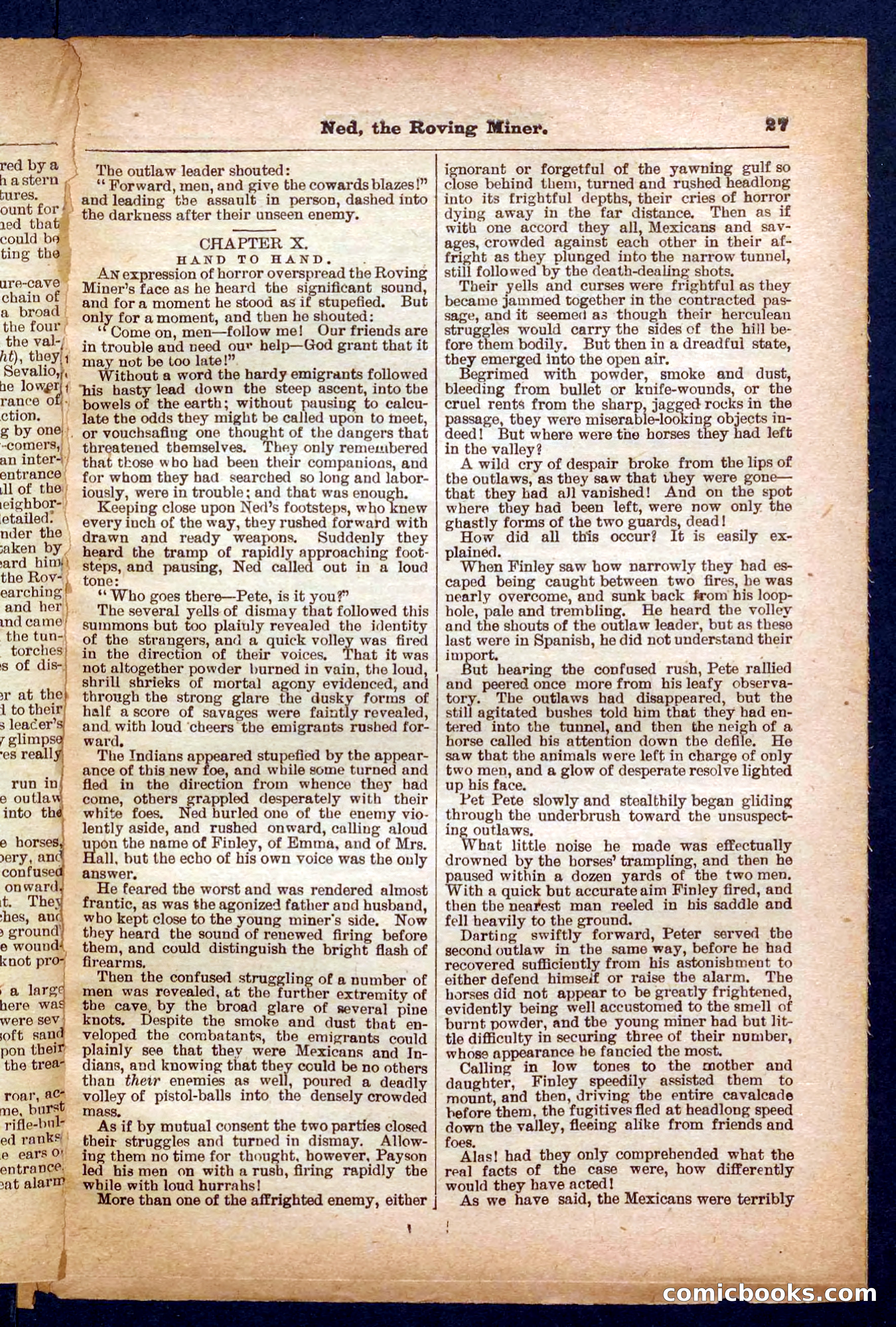Beadle's Pocket Library No. 327 — page 27 of 32