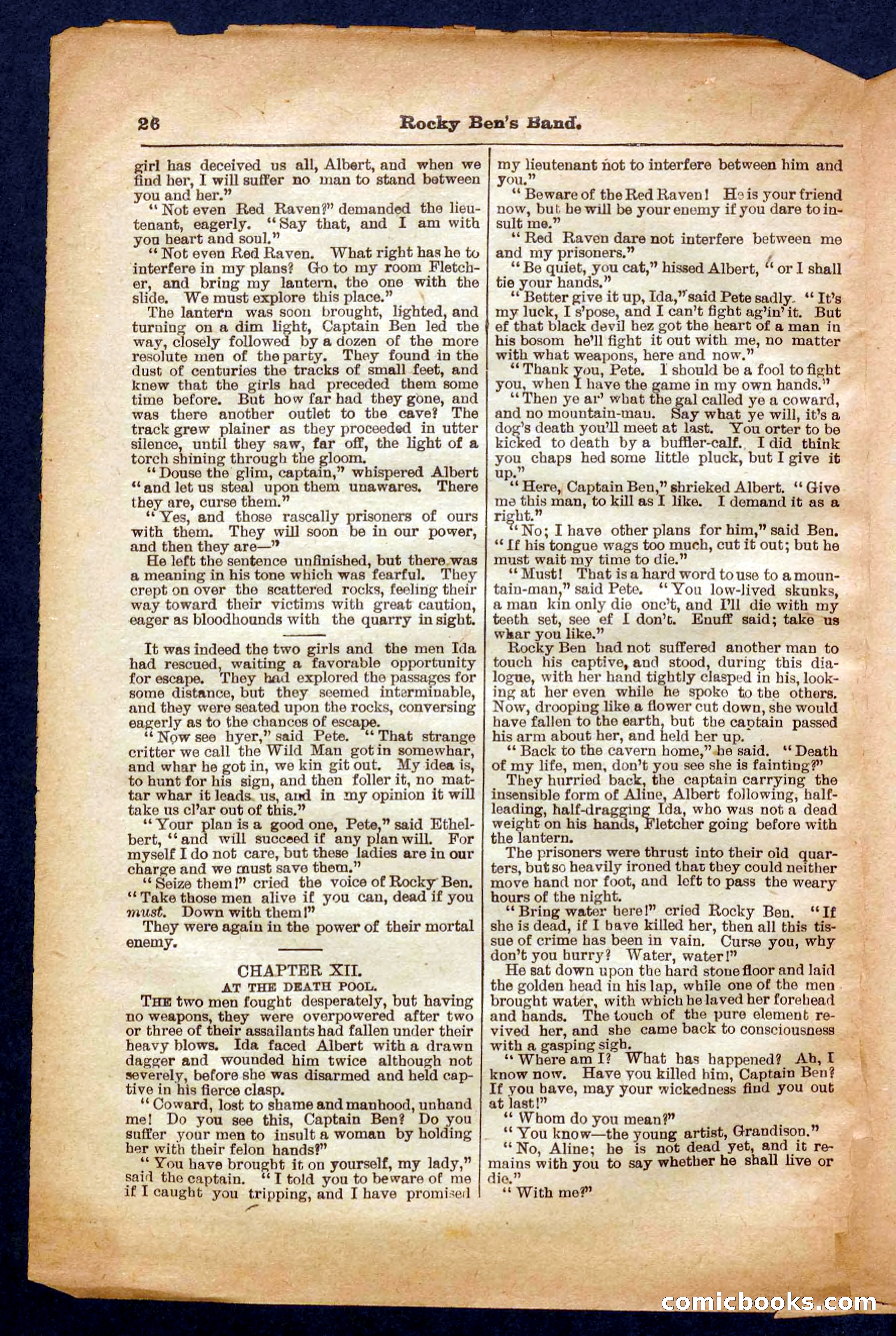 Beadle's Pocket Library No. 328 — page 26 of 32