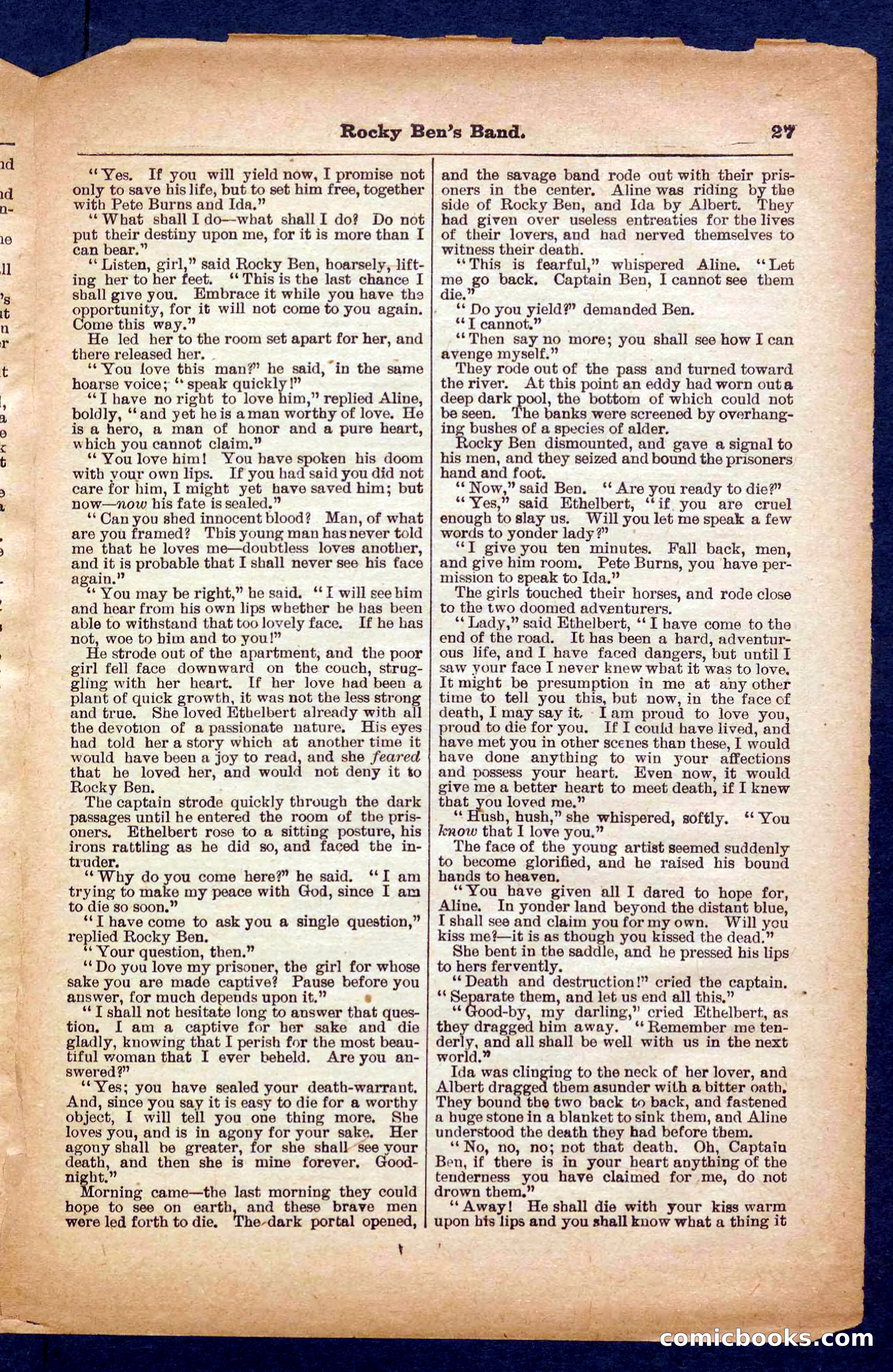 Beadle's Pocket Library No. 328 — page 27 of 32