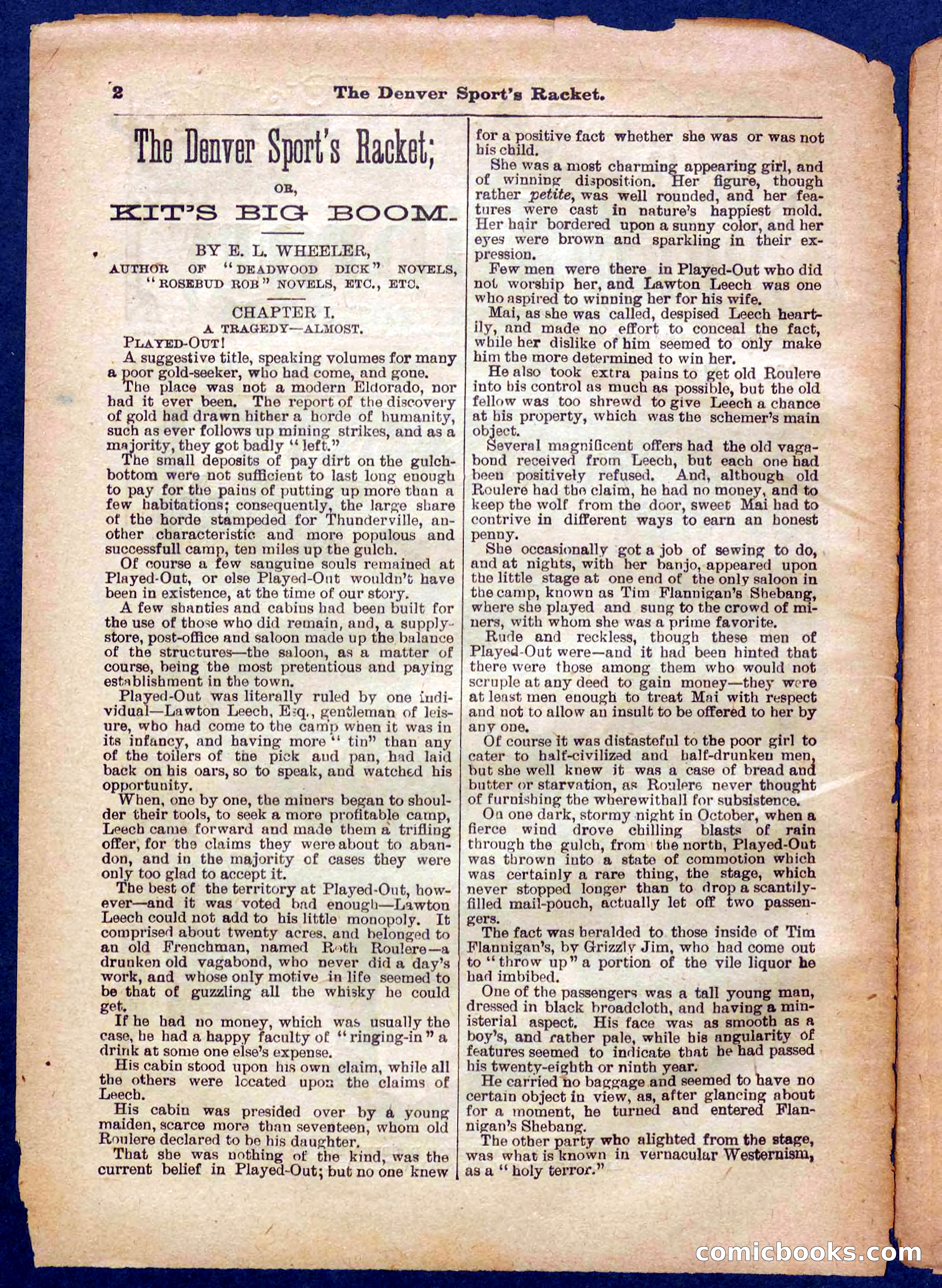 Beadle's Pocket Library No. 330 — page 2 of 32