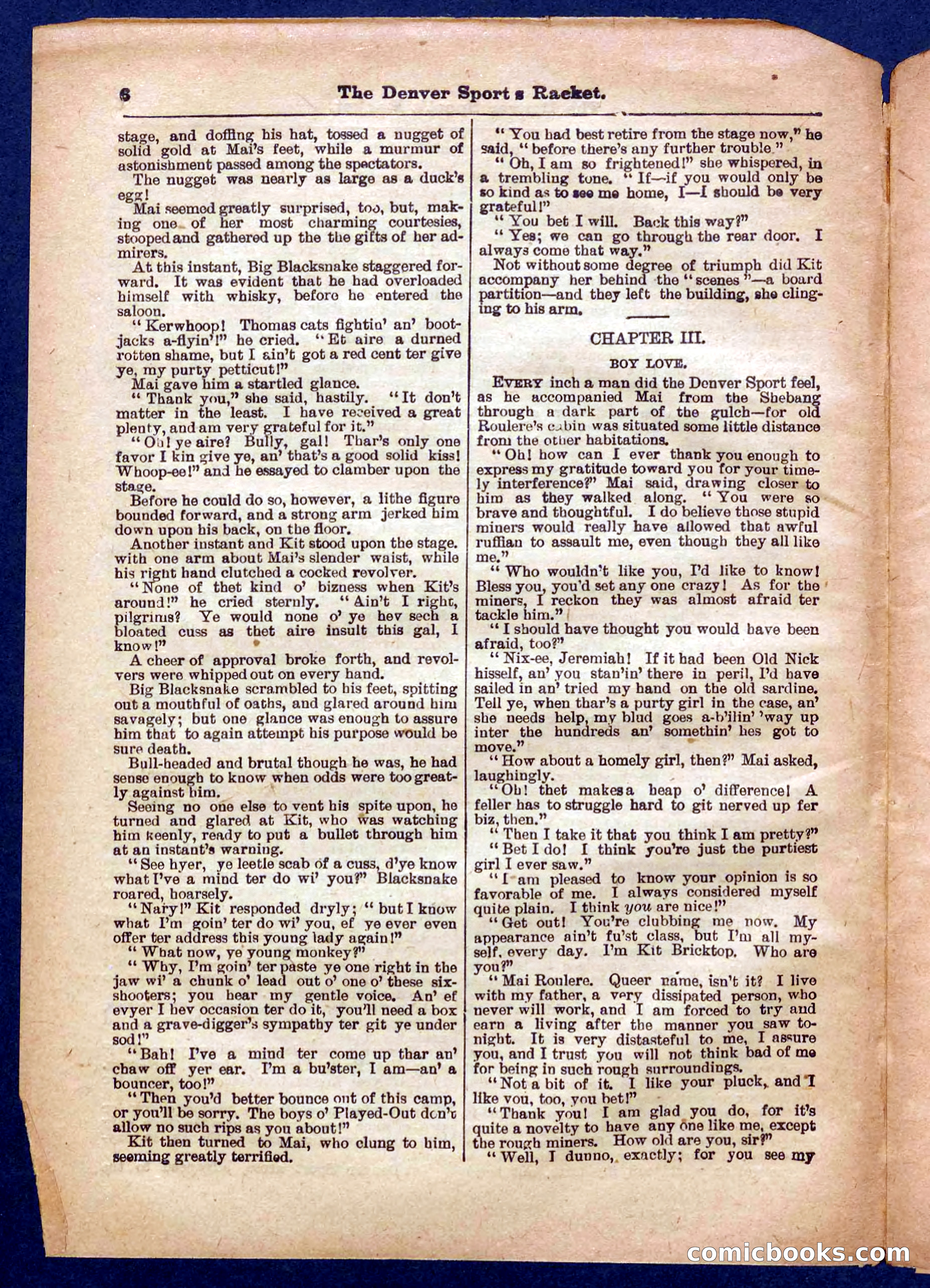 Beadle's Pocket Library No. 330 — page 6 of 32