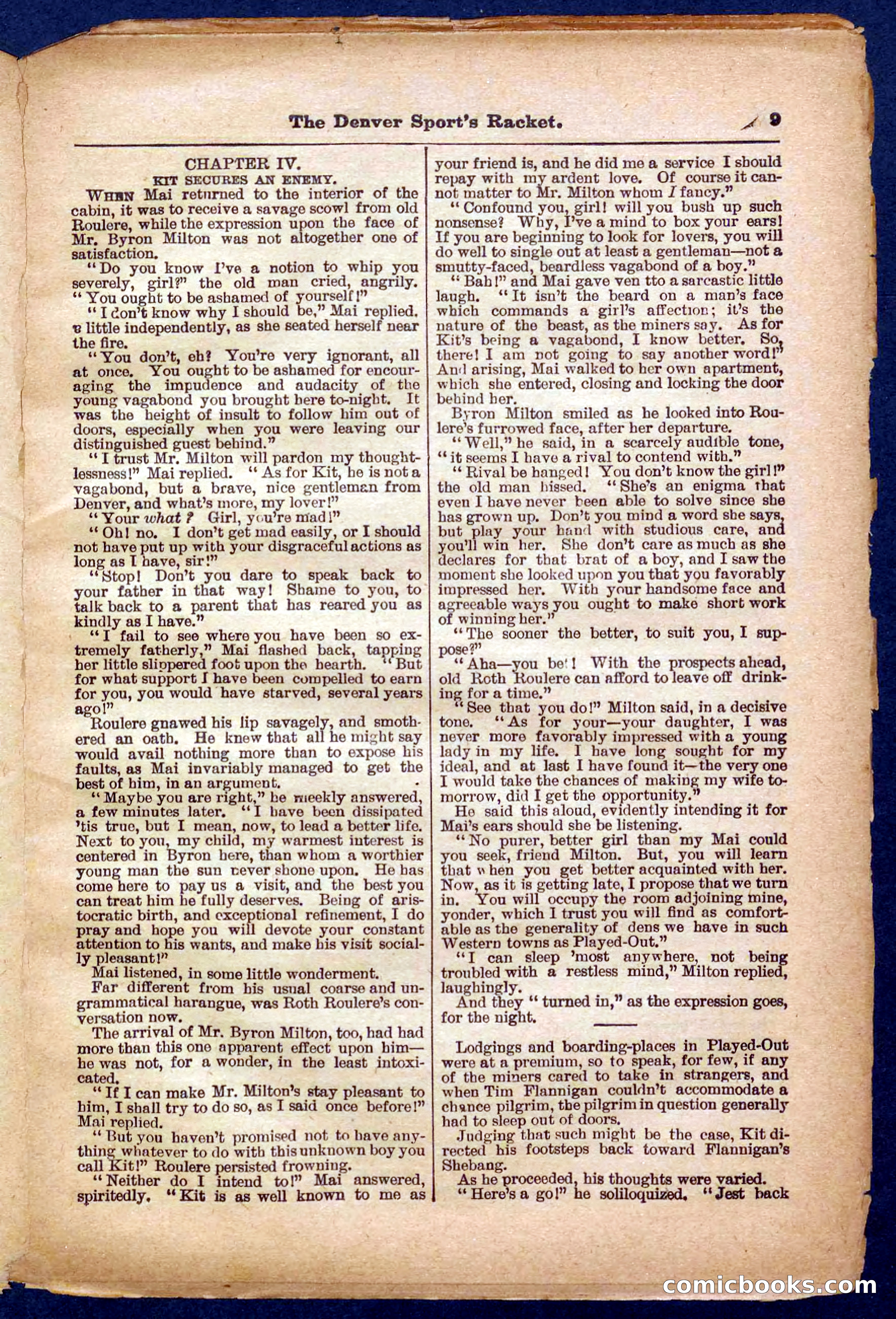 Beadle's Pocket Library No. 330 — page 9 of 32