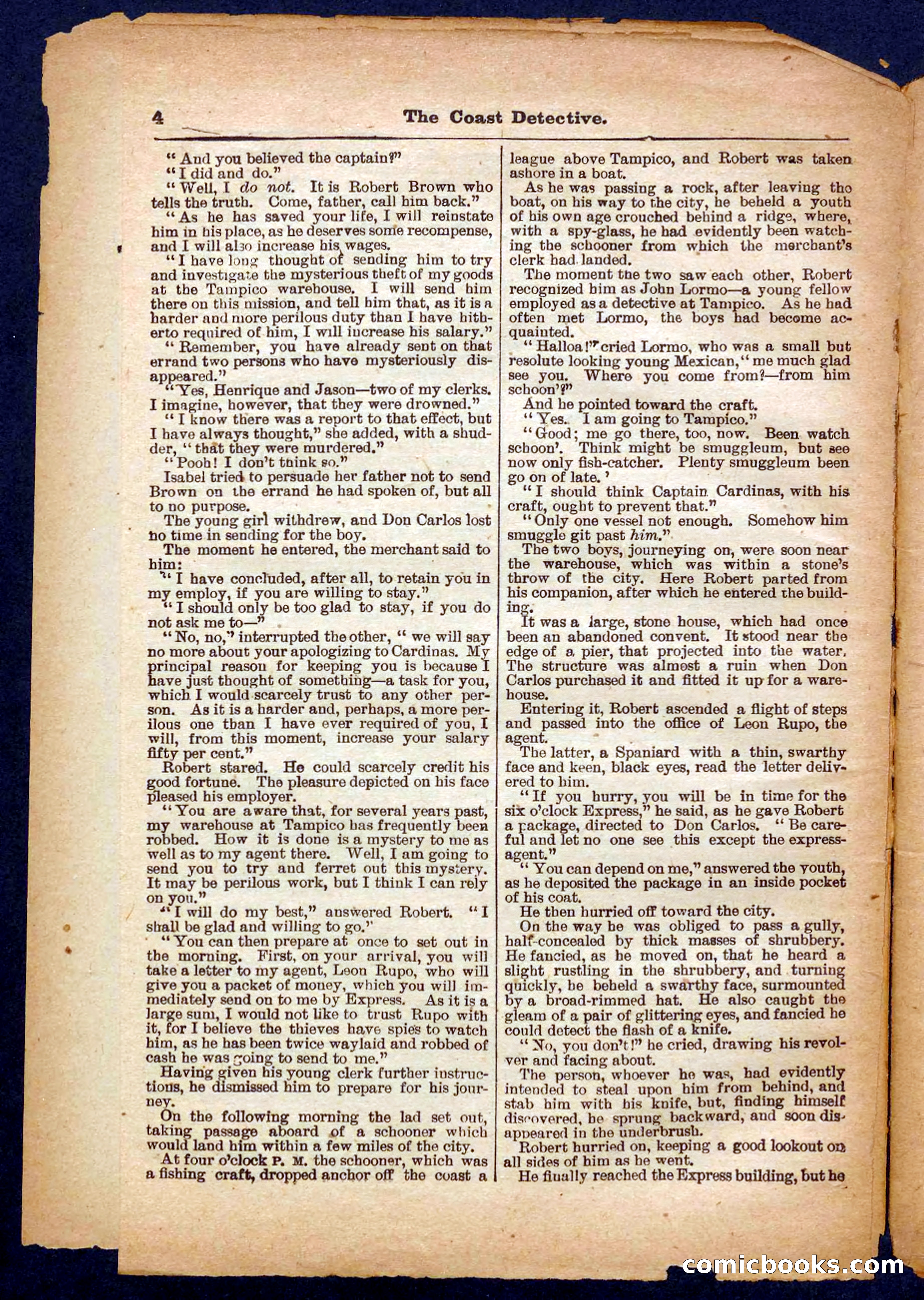 Beadle's Pocket Library No. 331 — page 4 of 32