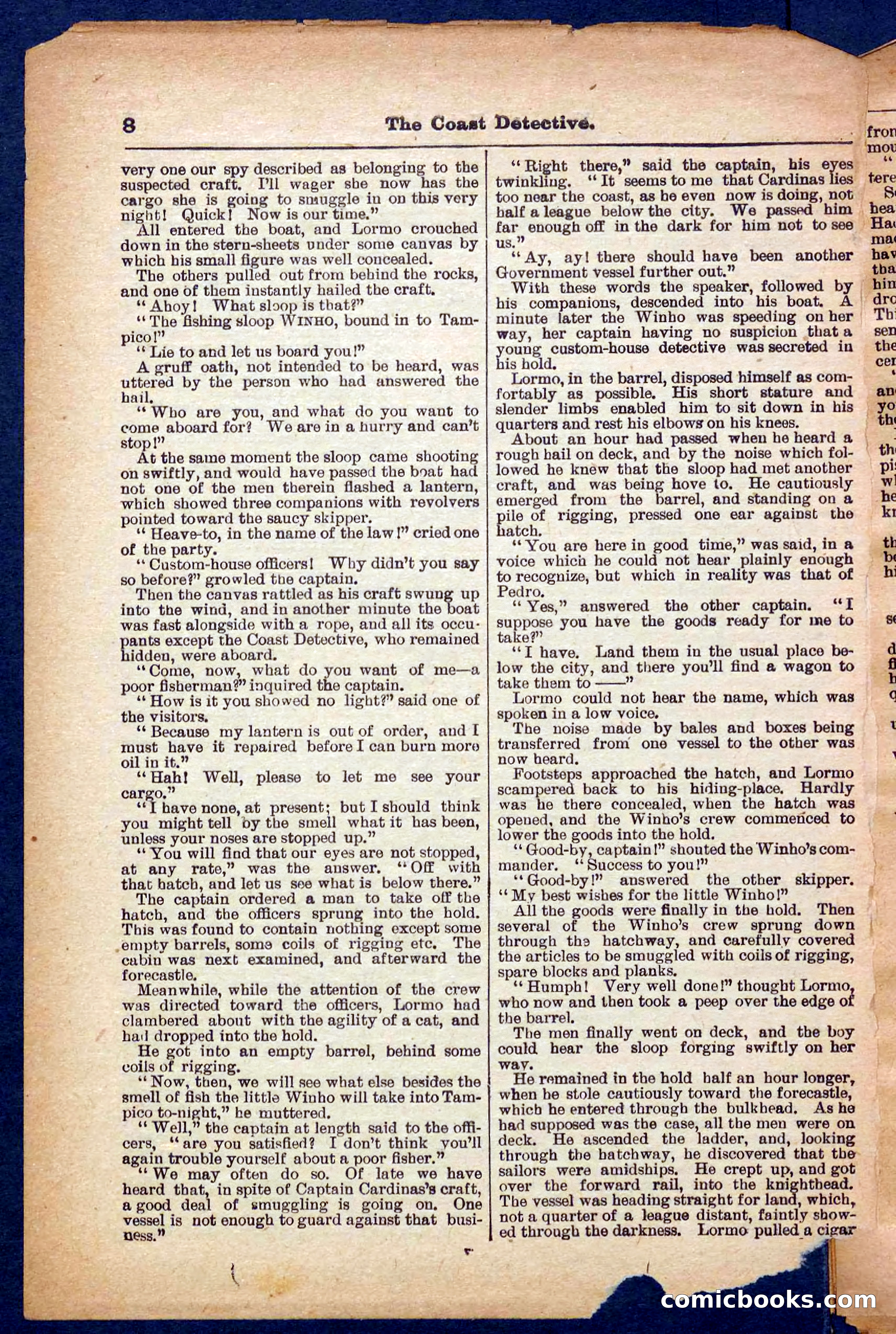 Beadle's Pocket Library No. 331 — page 8 of 32