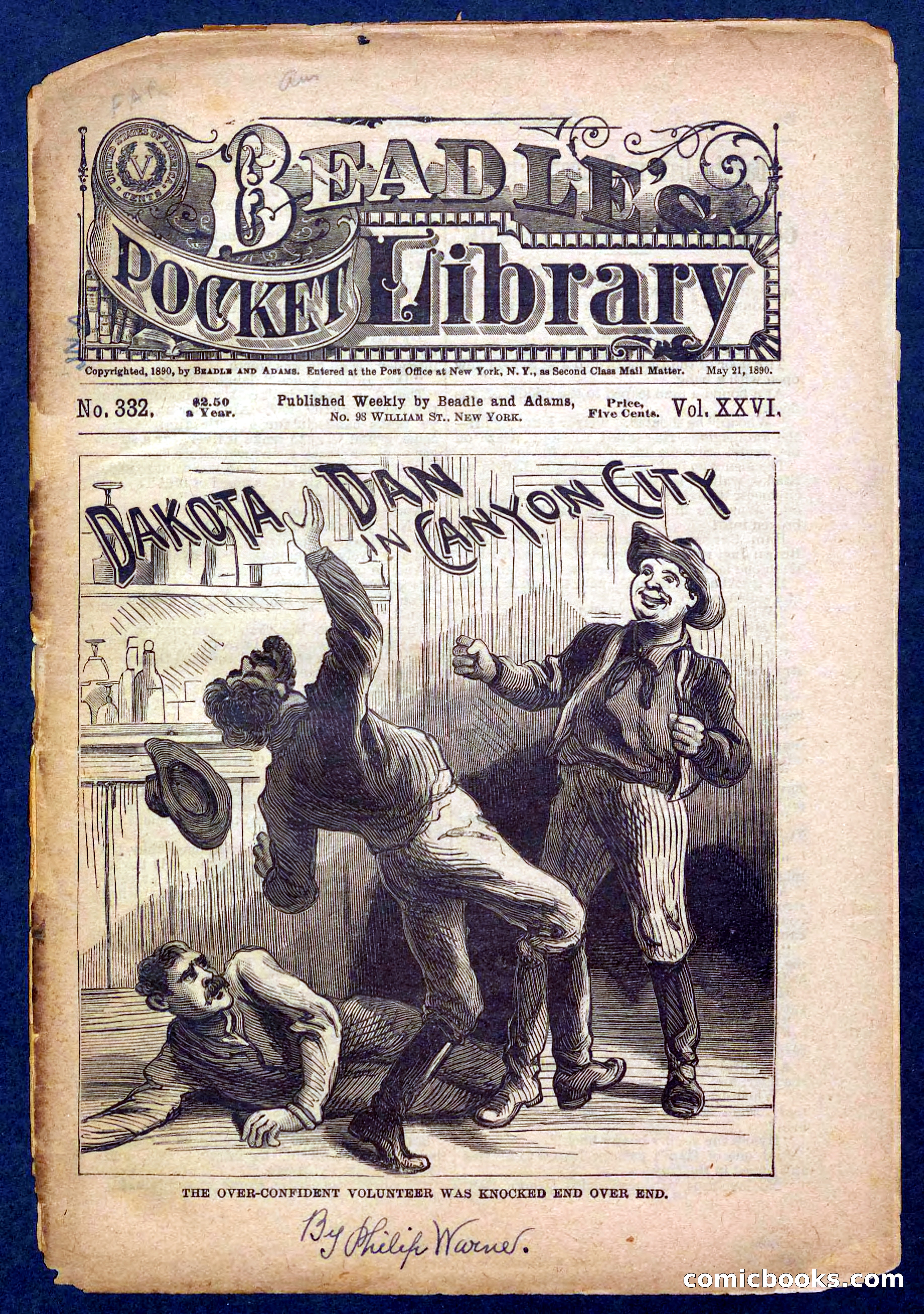 Beadle's Pocket Library No. 332 — page 1 of 32