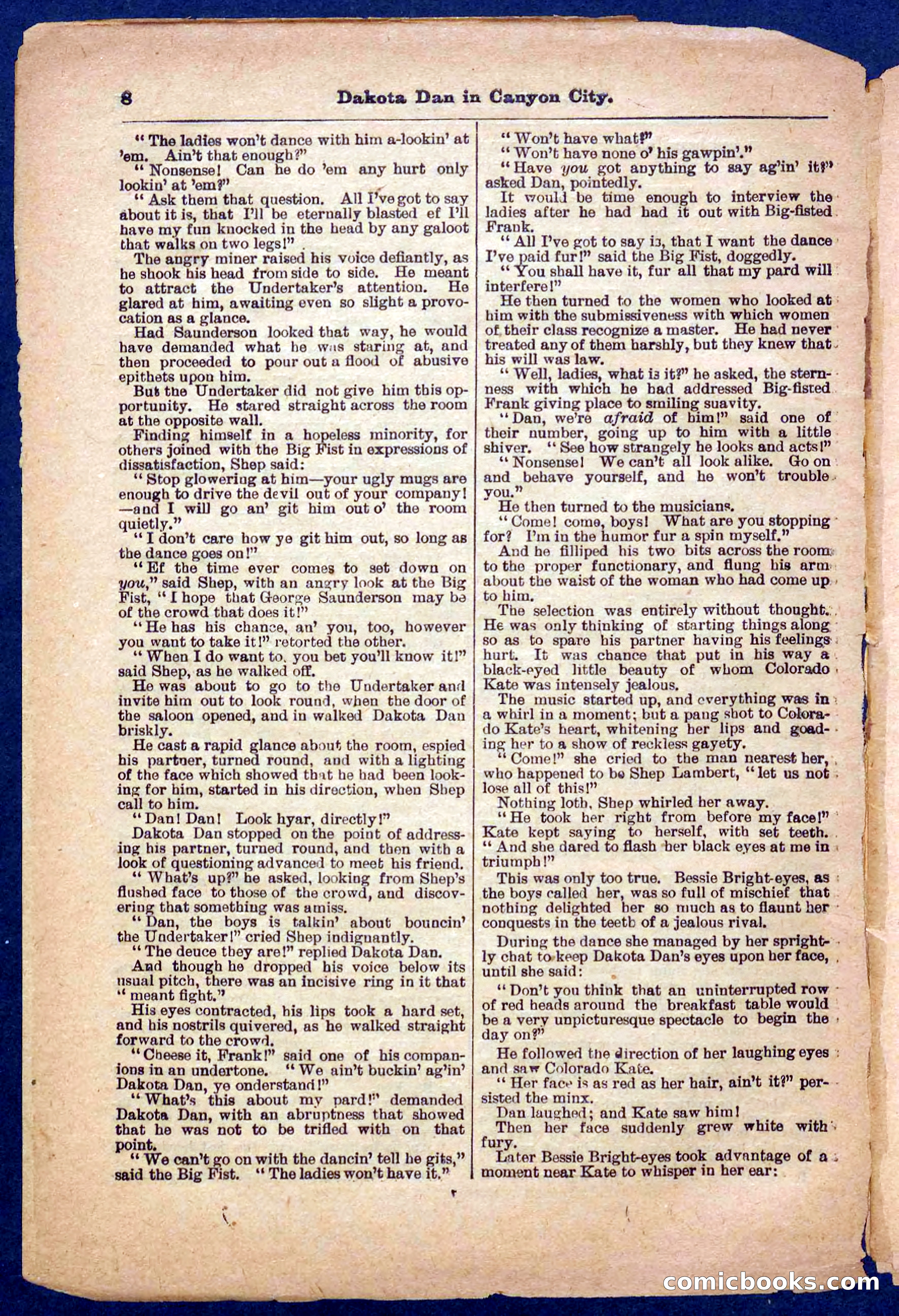 Beadle's Pocket Library No. 332 — page 8 of 32